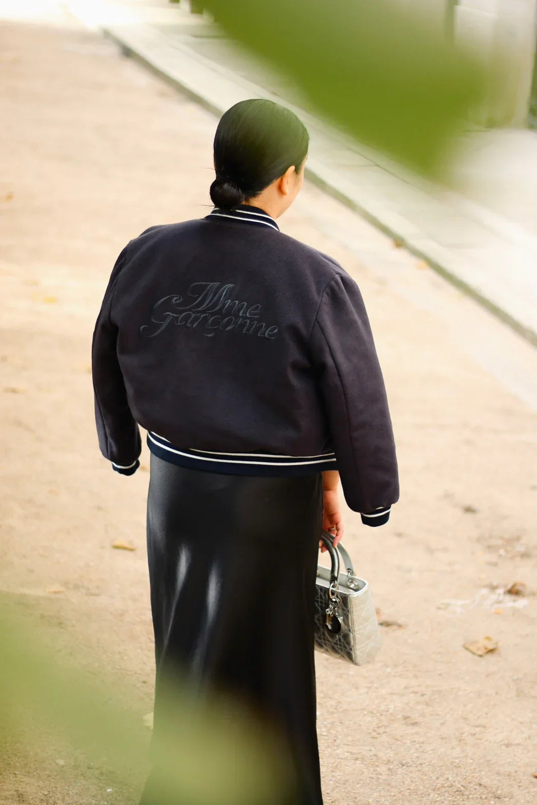 Blouson【Gabi-ガビ-】Dark Charcoal Gray - aLORS online store