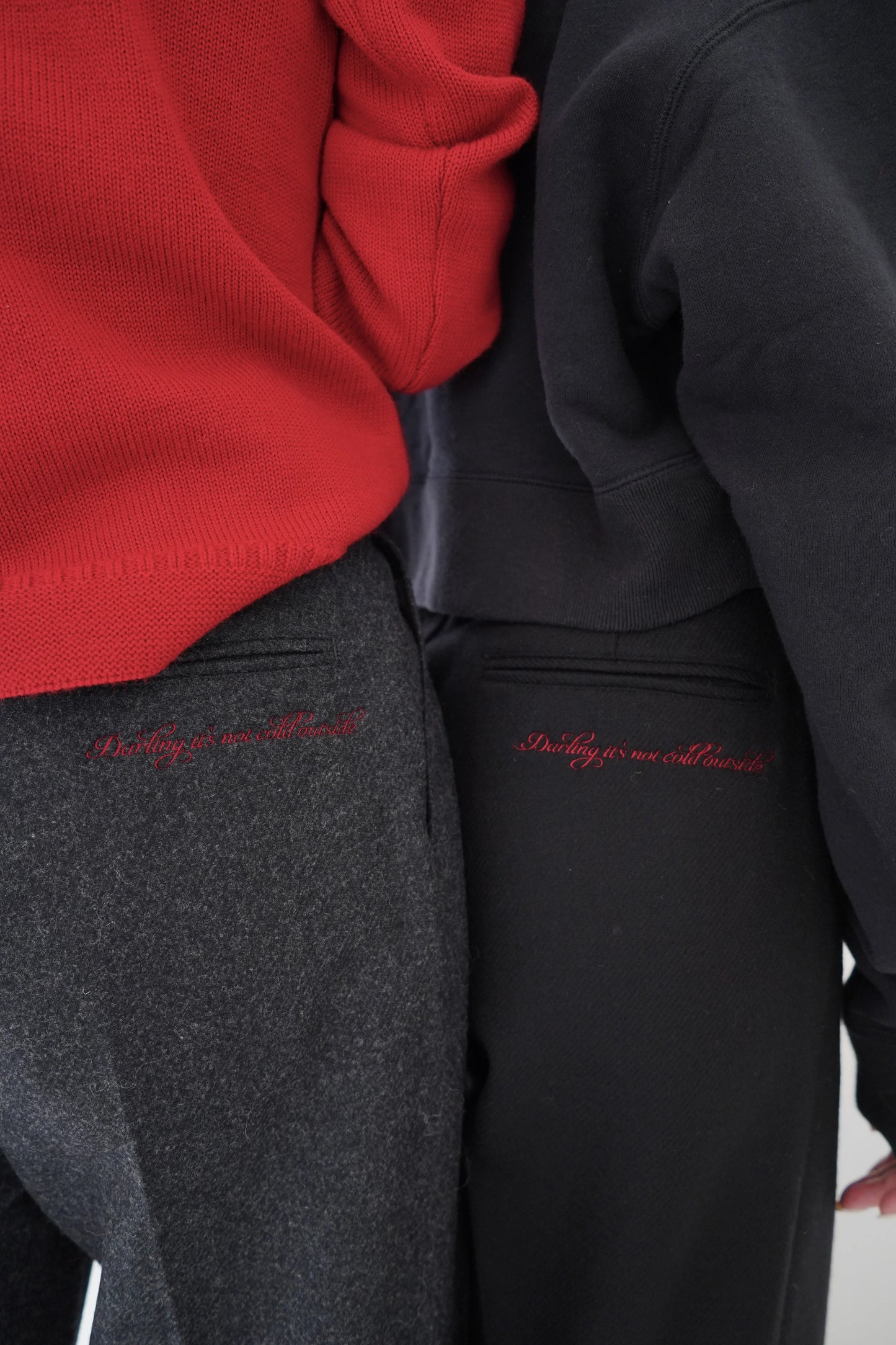 Pantalon fuselé en tweed MOON "Bonnie" - aLORS online store