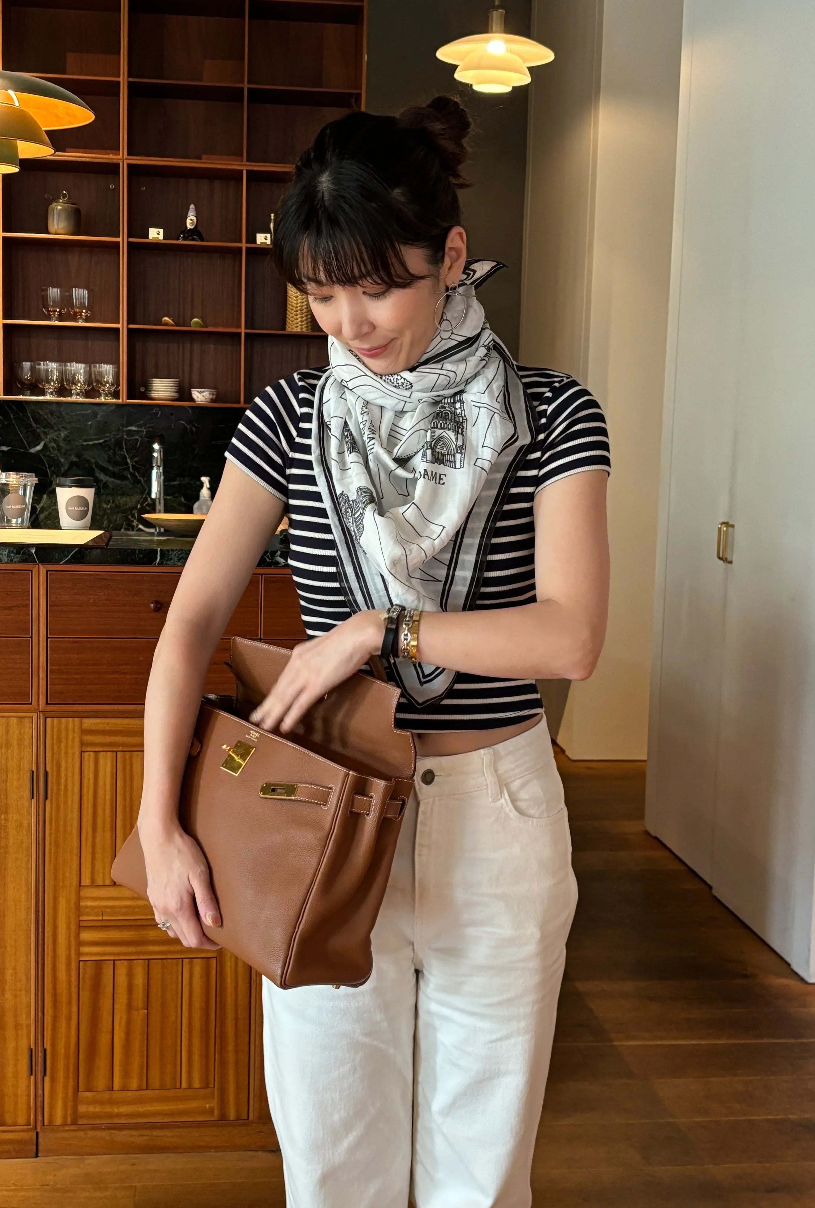 Foulard Ex-libris Paris x aLORS -une collaboration d'exception