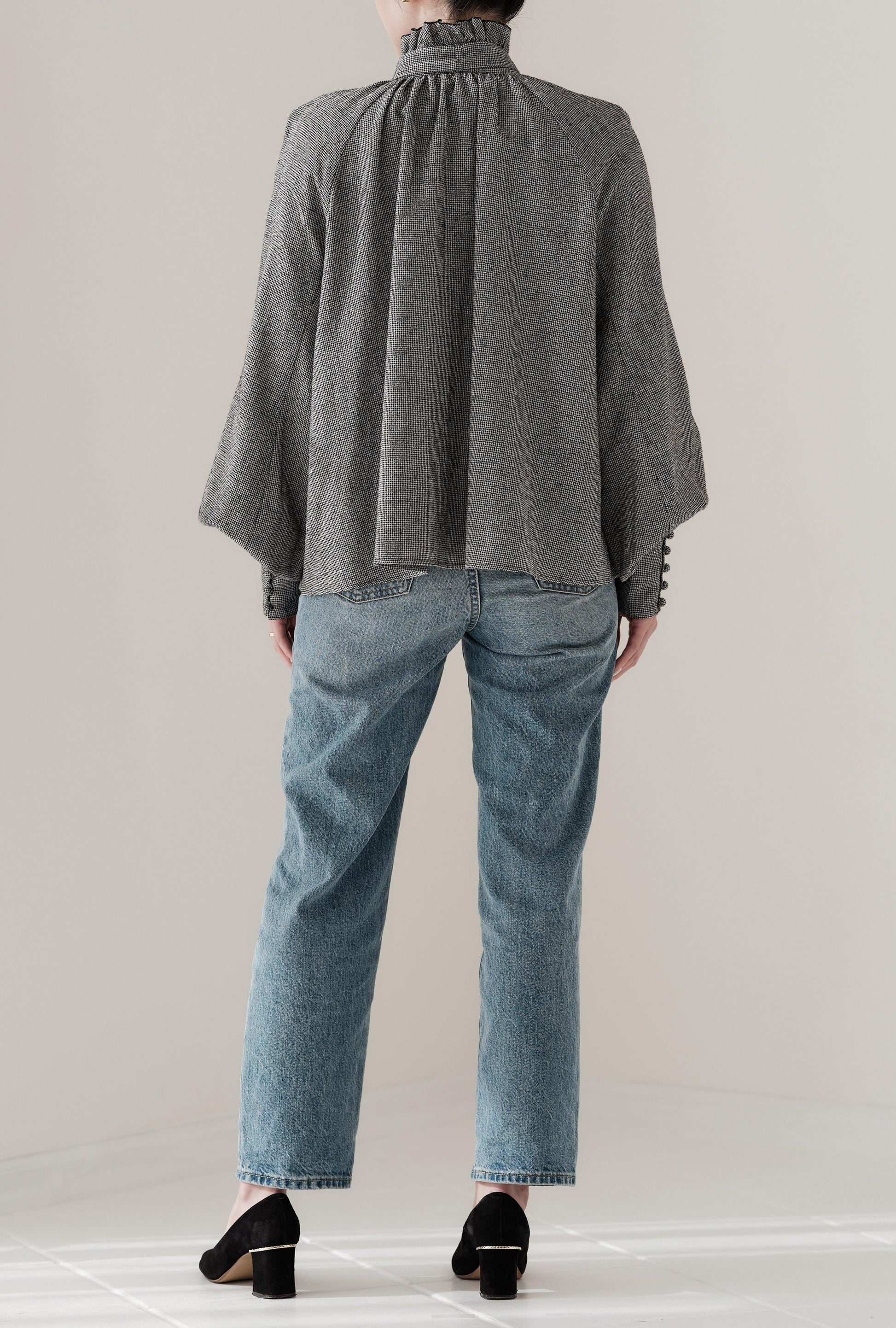 Blouse à volants et nœud papillon "Lilly"　 - aLORS online store