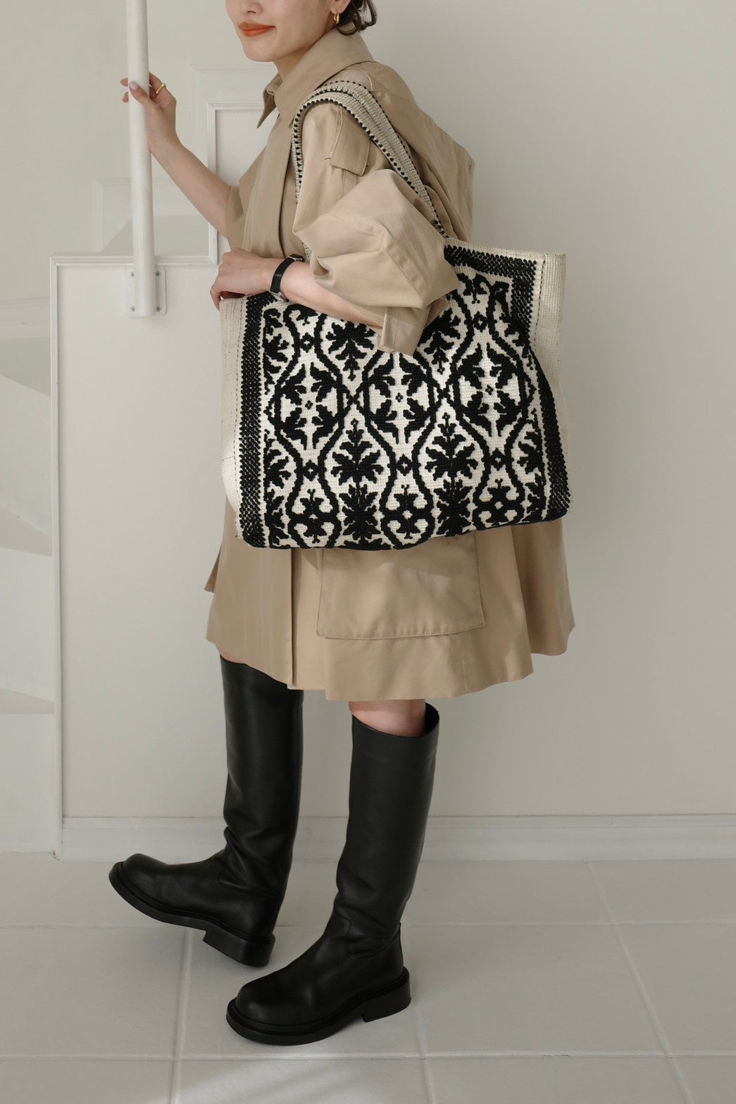 Tote Fiocco Leccese nero – aLORS online store