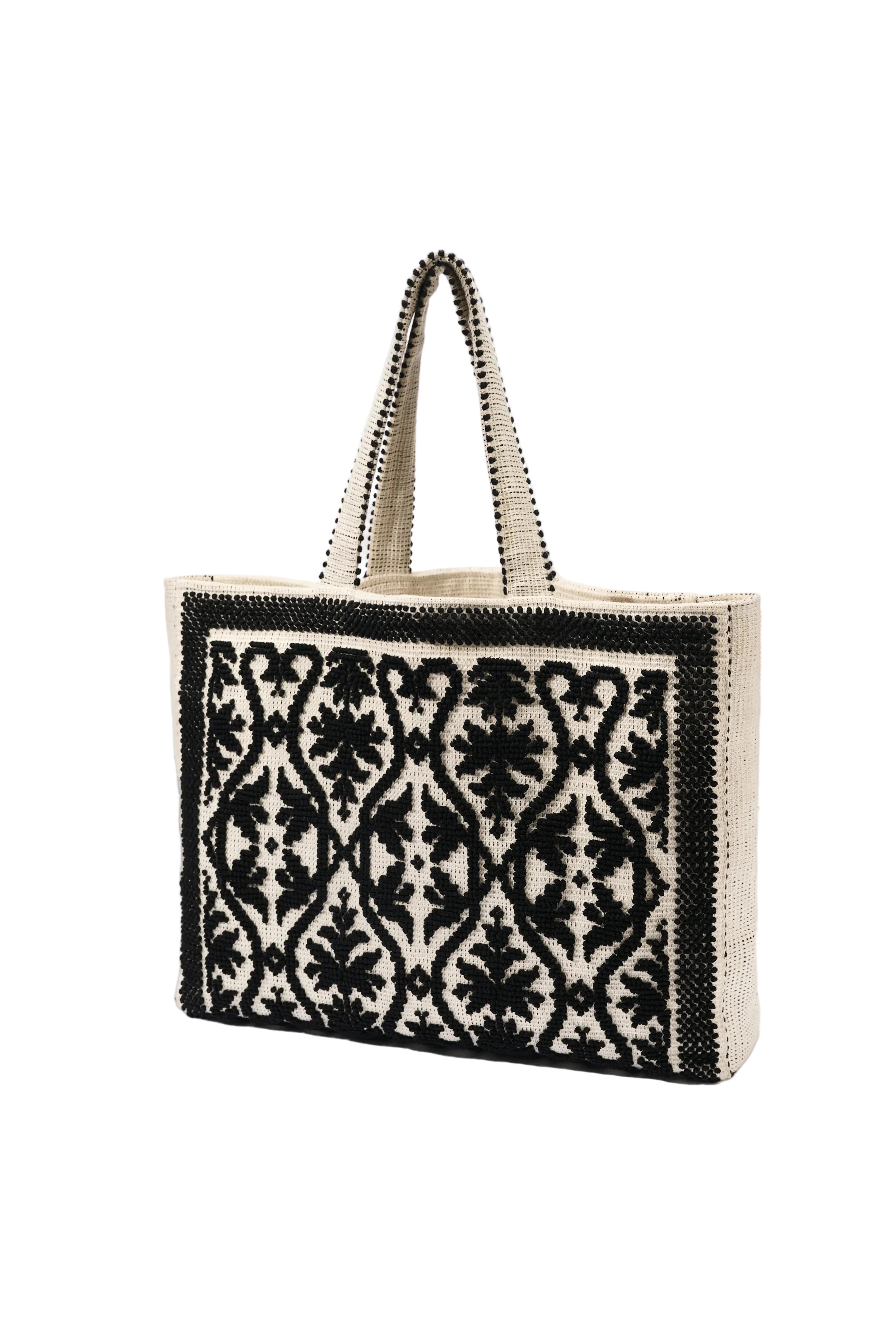 Tote Fiocco Leccese nero – aLORS online store