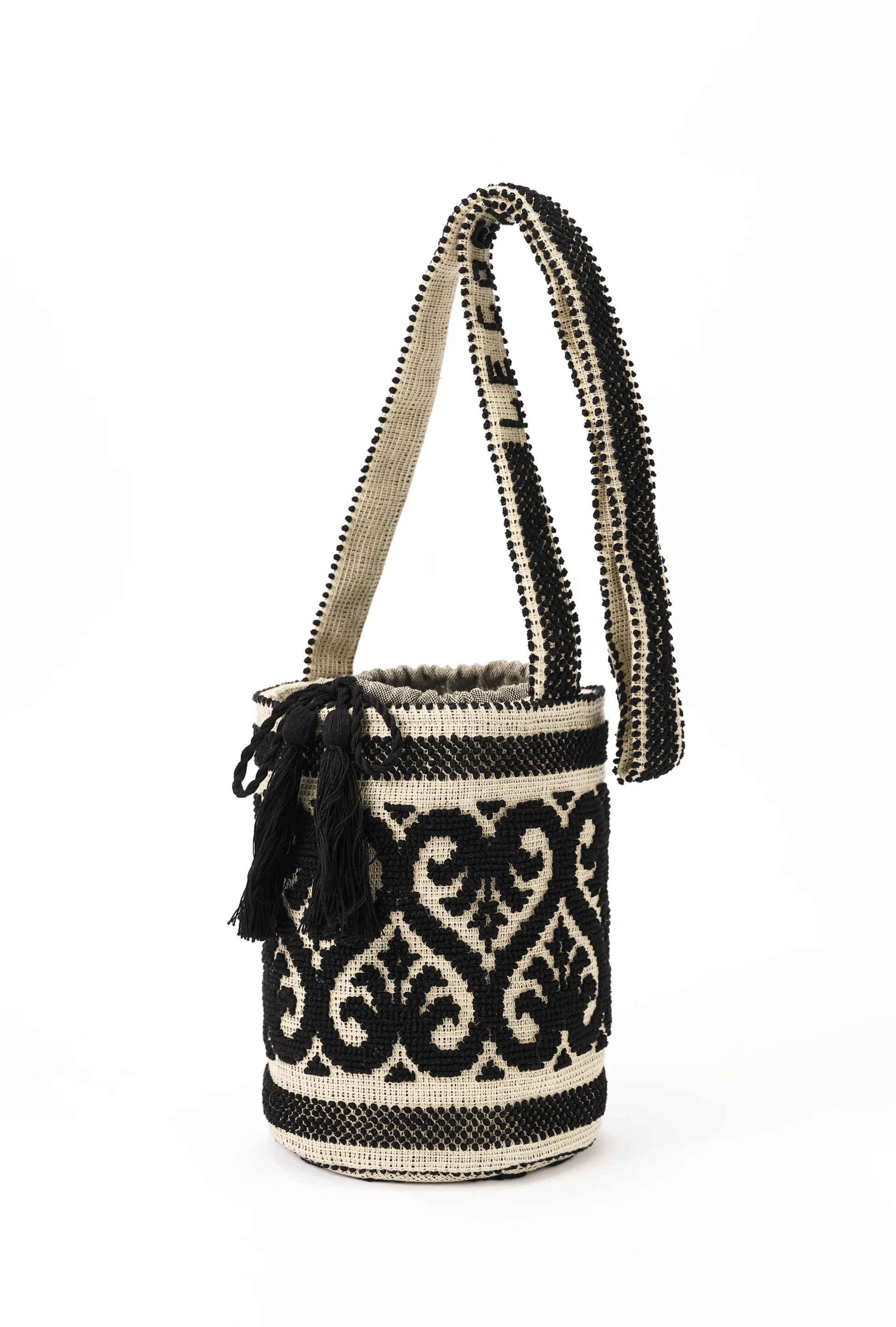 Secchiello Fiocco Lecceseバケットフィオッコレッチェーゼネロ（黒） - aLORS online store