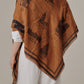 Foulard Ex-libris Paris x aLORS -une collaboration d’exception (キャメルx ネイビー) 140x140cm　スカーフ