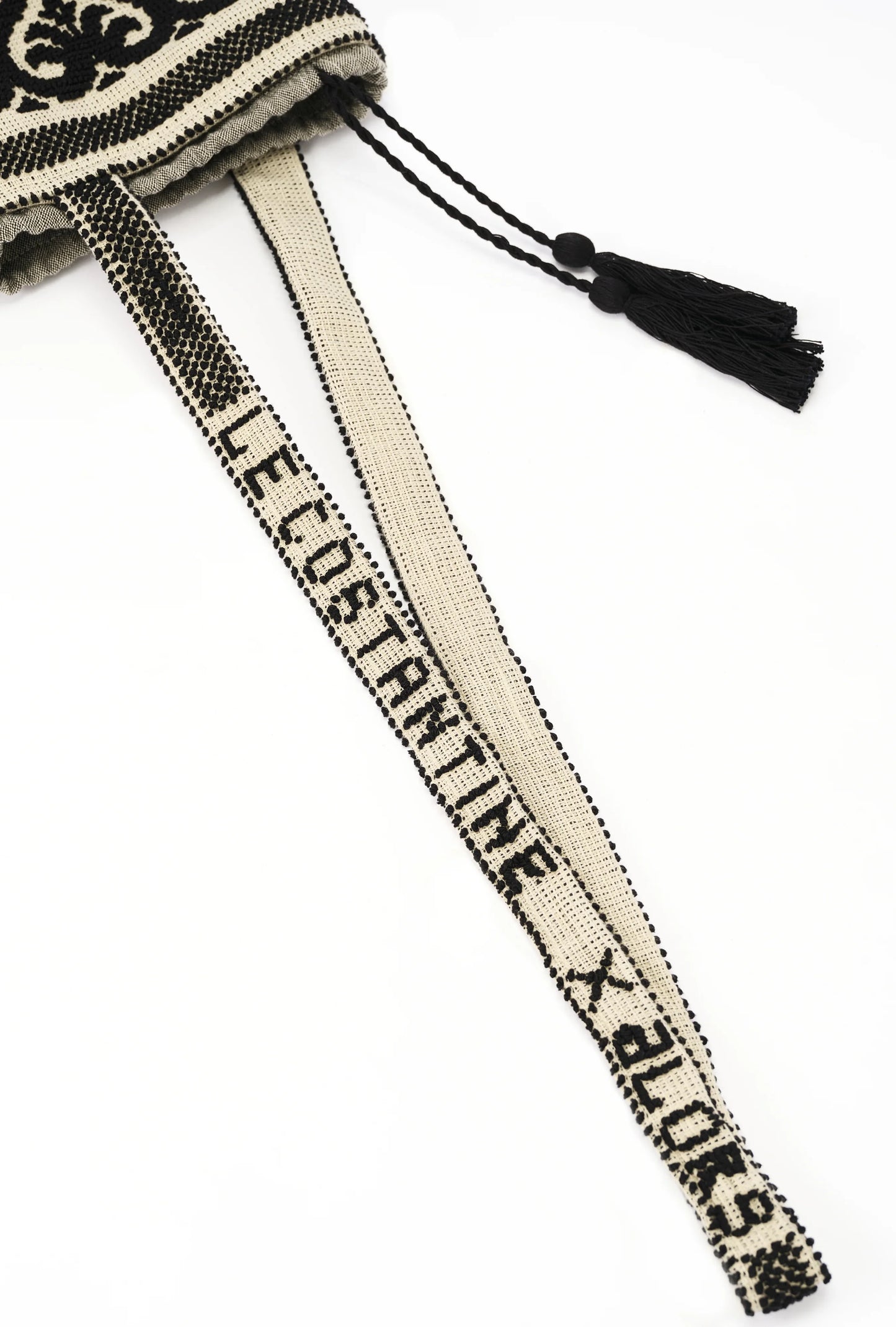 Secchiello Fiocco Lecceseバケットフィオッコレッチェーゼネロ（黒） - aLORS online store