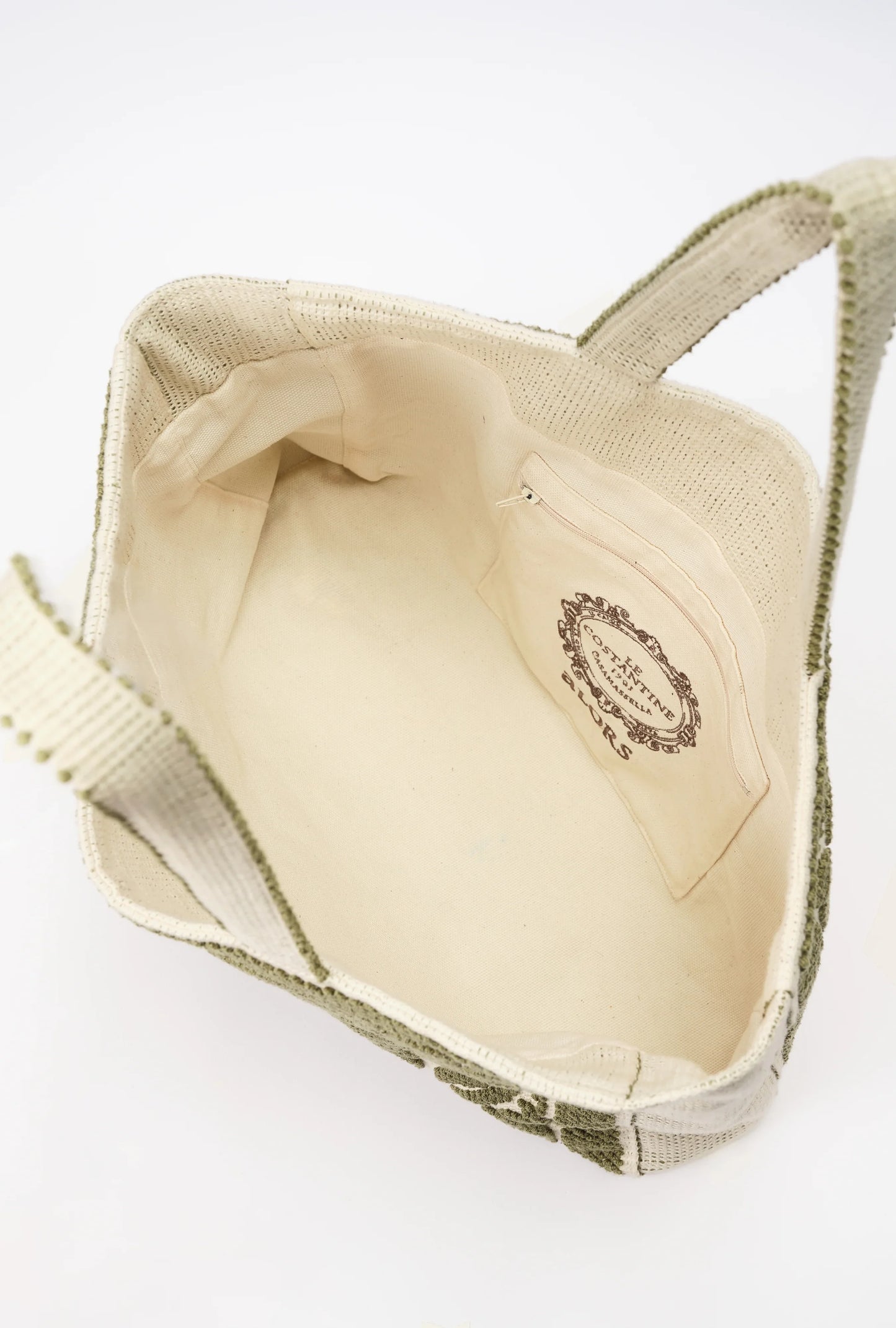 Tote Fiocco Leccese　トートフィオッコレッチェーゼ　オリーブ（セージカーキ） - aLORS online store