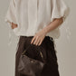 Tutto a Posto Pouch Dark Brown ミニバッグ/ポーチ