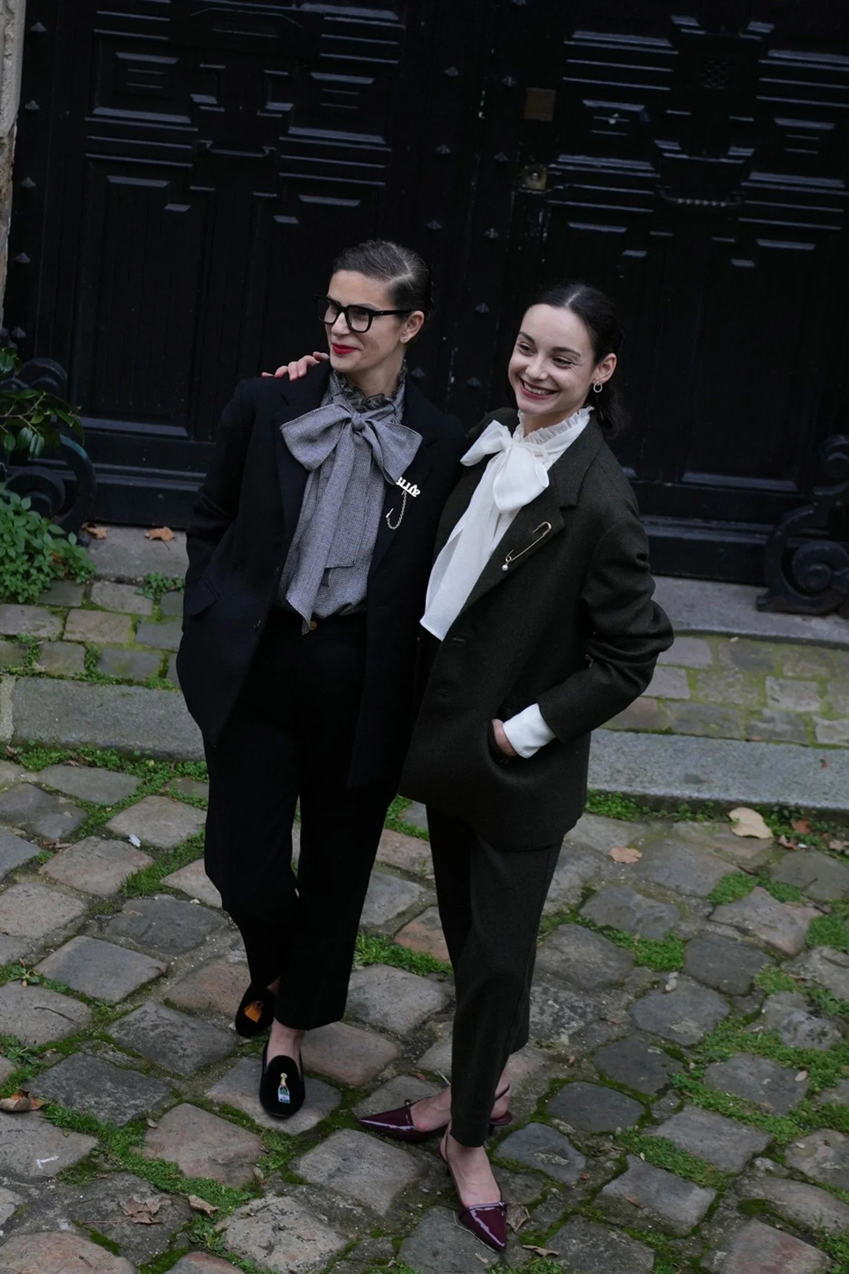 Blouse à volants et nœud papillon "Lilly"　 - aLORS online store