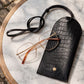 Ci Vediamo Sunglasses Case Dark Brown アイウェアケース