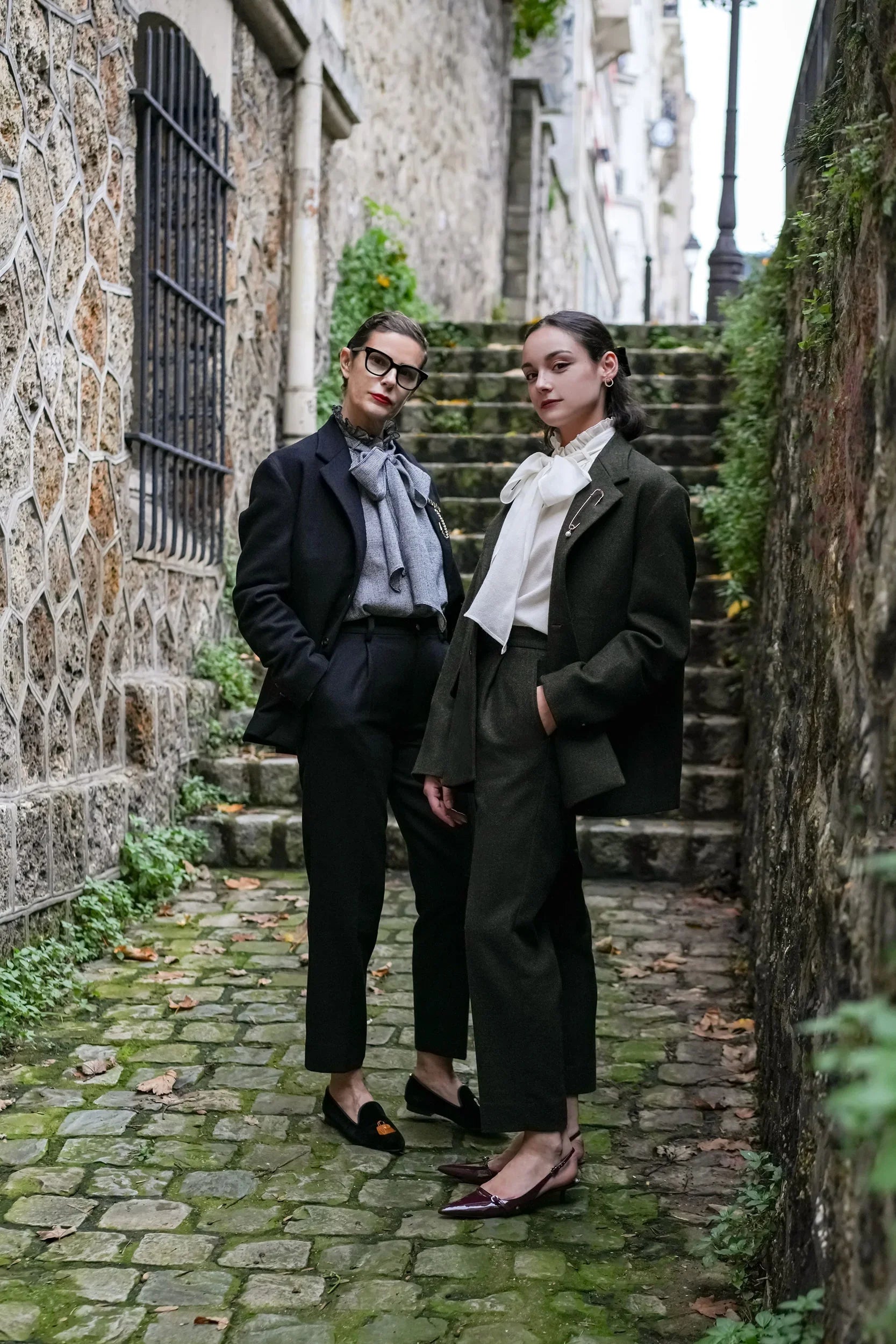 Pantalon fuselé en tweed MOON "Bonnie" - aLORS online store