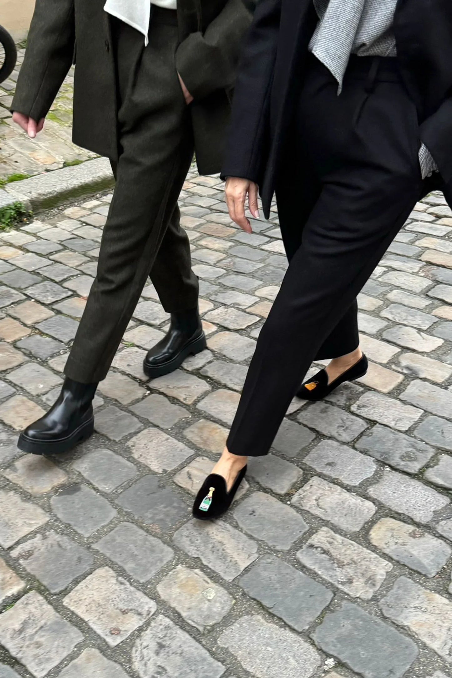 Pantalon fuselé en tweed MOON "Bonnie" - aLORS online store