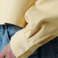 Veste courte en Alcantara Jaune Beurre