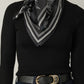 Foulard Ex-libris Paris x aLORS - An Exceptional Collaboration (Ivory x Bordeaux) 90x90cm Scarf