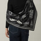 Foulard Ex-libris Paris x aLORS - An Exceptional Collaboration (Ivory x Bordeaux) 90x90cm Scarf