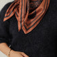 Foulard Ex-libris Paris x aLORS - An Exceptional Collaboration (Ivory x Bordeaux) 90x90cm Scarf