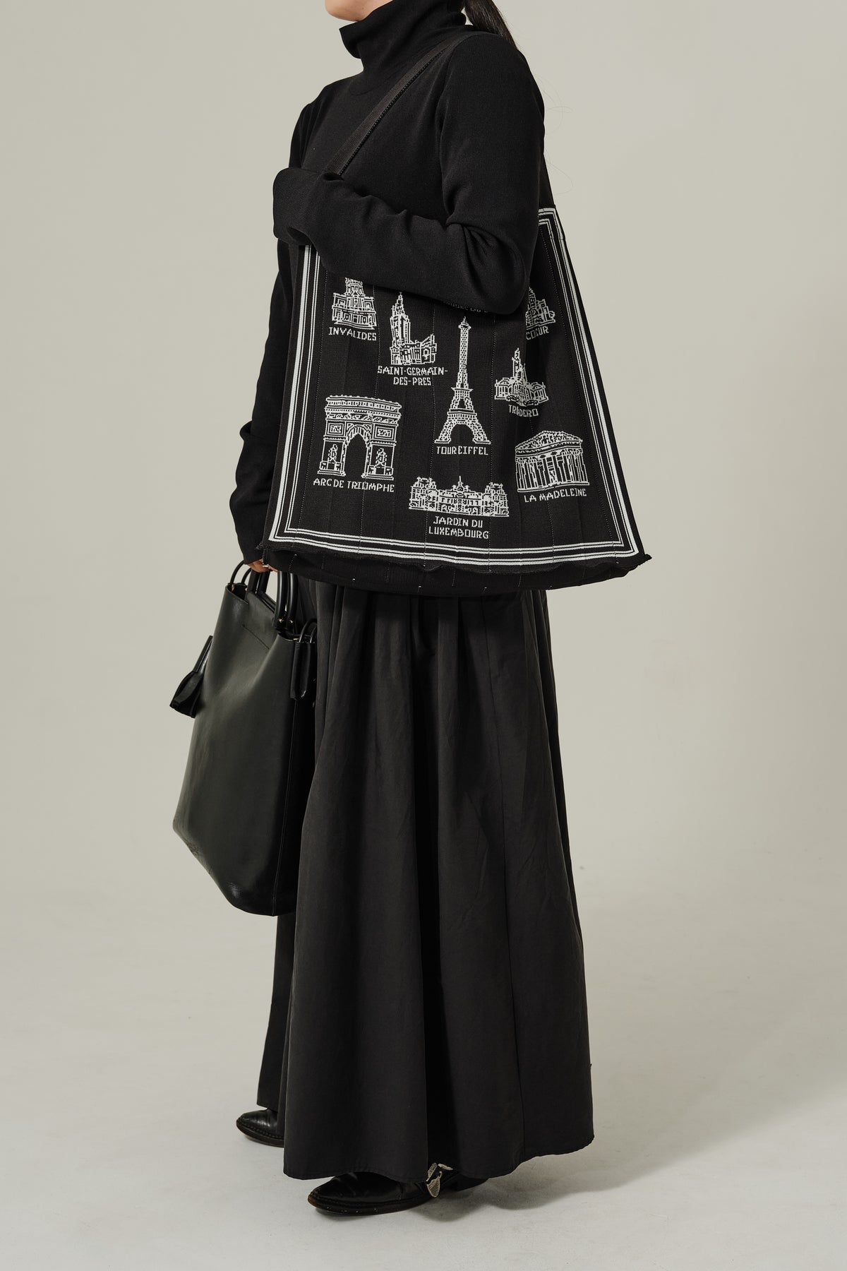 Foulard Ex-libris Paris x aLORS - An Exceptional Collaboration (Ivory x Bordeaux) 90x90cm Scarf