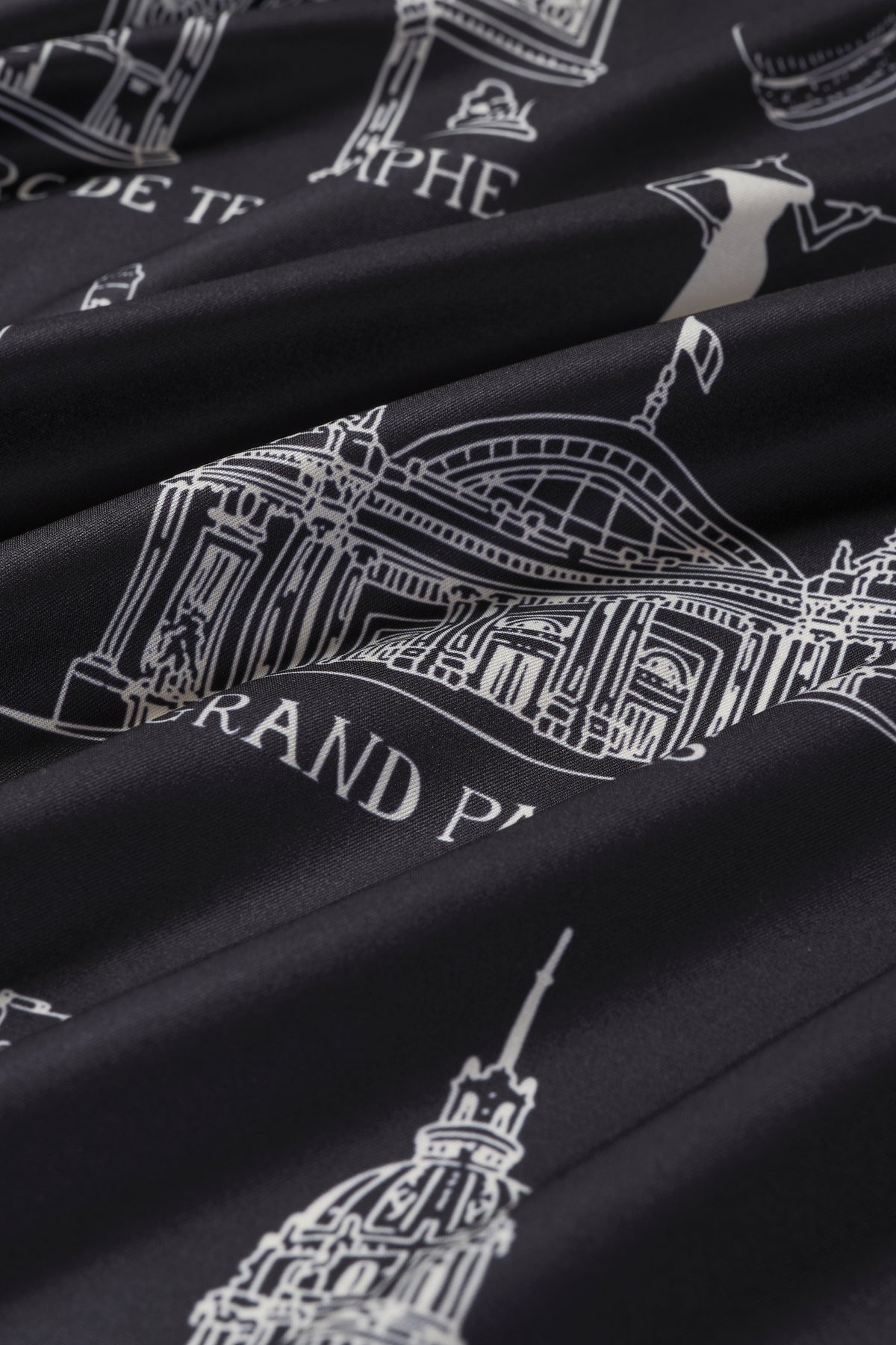 Foulard Ex-libris Paris x aLORS - An Exceptional Collaboration (Ivory x Bordeaux) 90x90cm Scarf