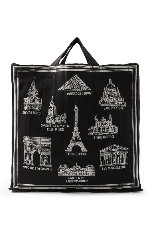 Foulard Ex-libris Paris x aLORS - An Exceptional Collaboration (Ivory x Bordeaux) 90x90cm Scarf