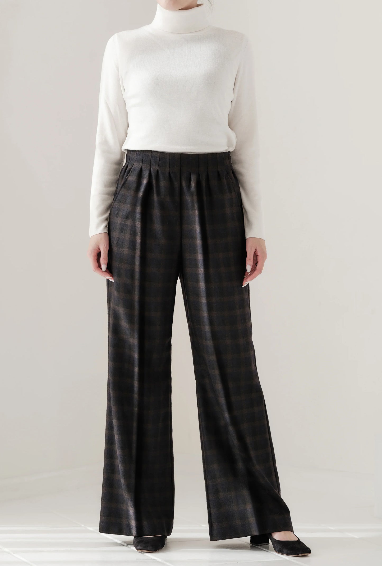 Pantalon à carreaux "Evelyn" - aLORS online store