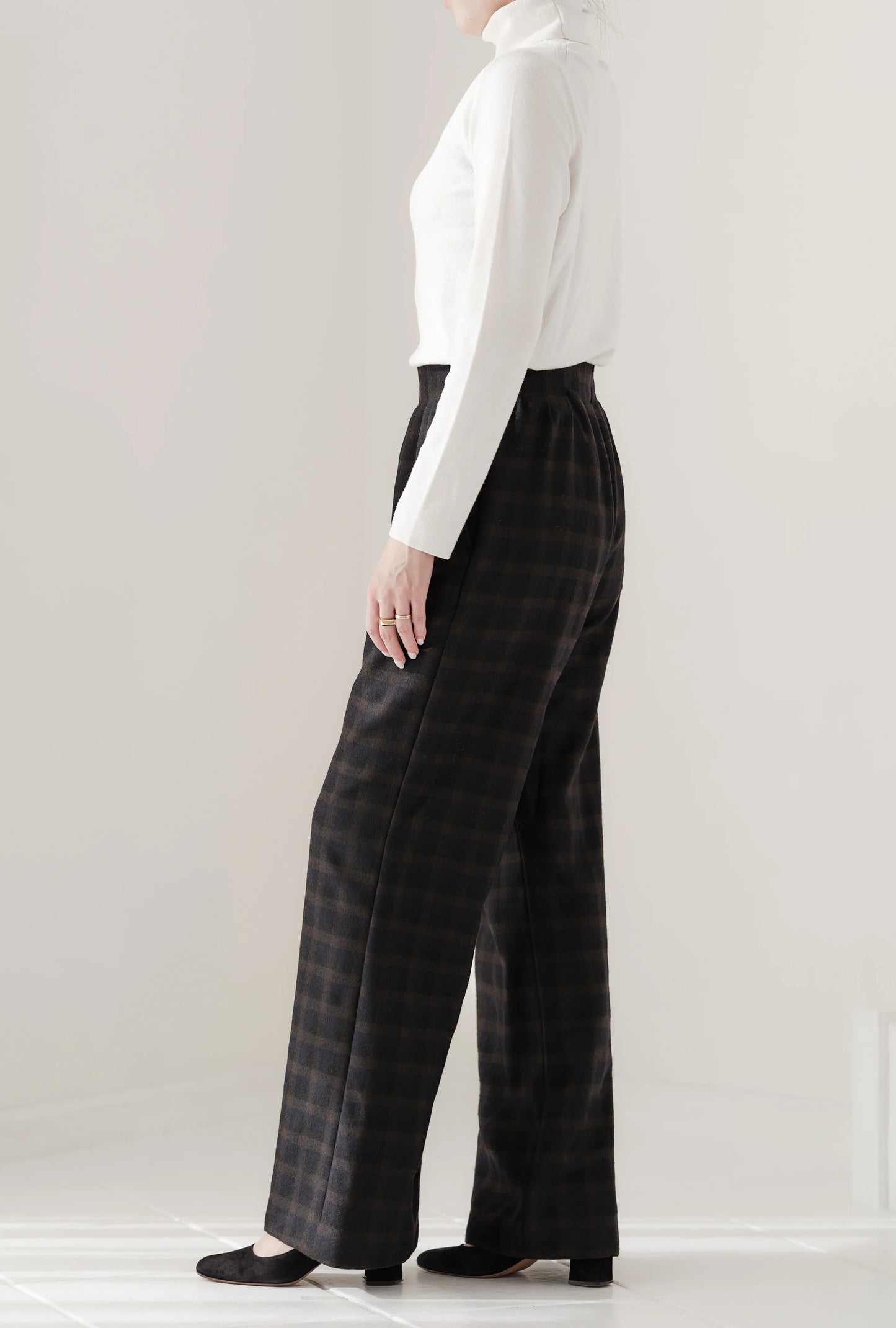 Pantalon à carreaux "Evelyn" - aLORS online store