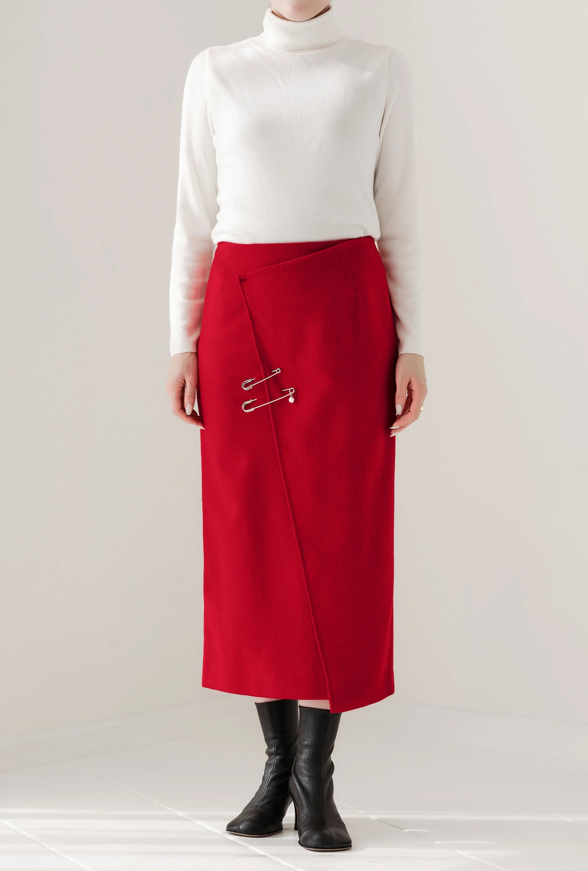 Jupe en tweed MOON "Bonnie" - aLORS online store