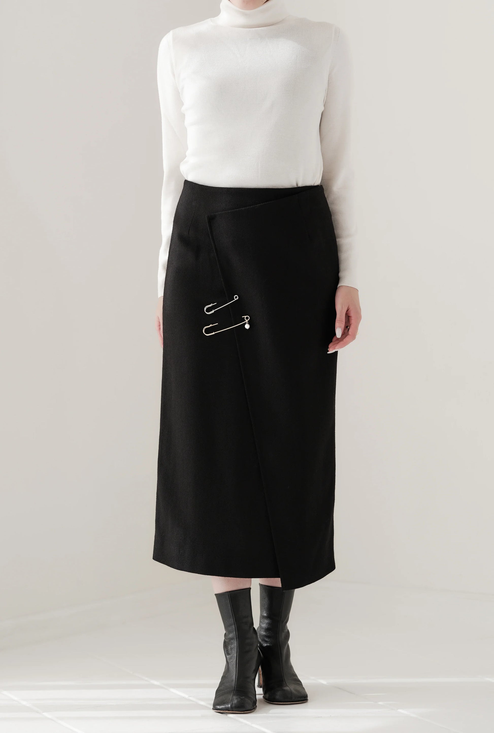 Jupe en tweed MOON "Bonnie" - aLORS online store