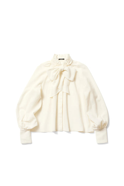 Blouse à volants et nœud papillon "Lilly"　 - aLORS online store