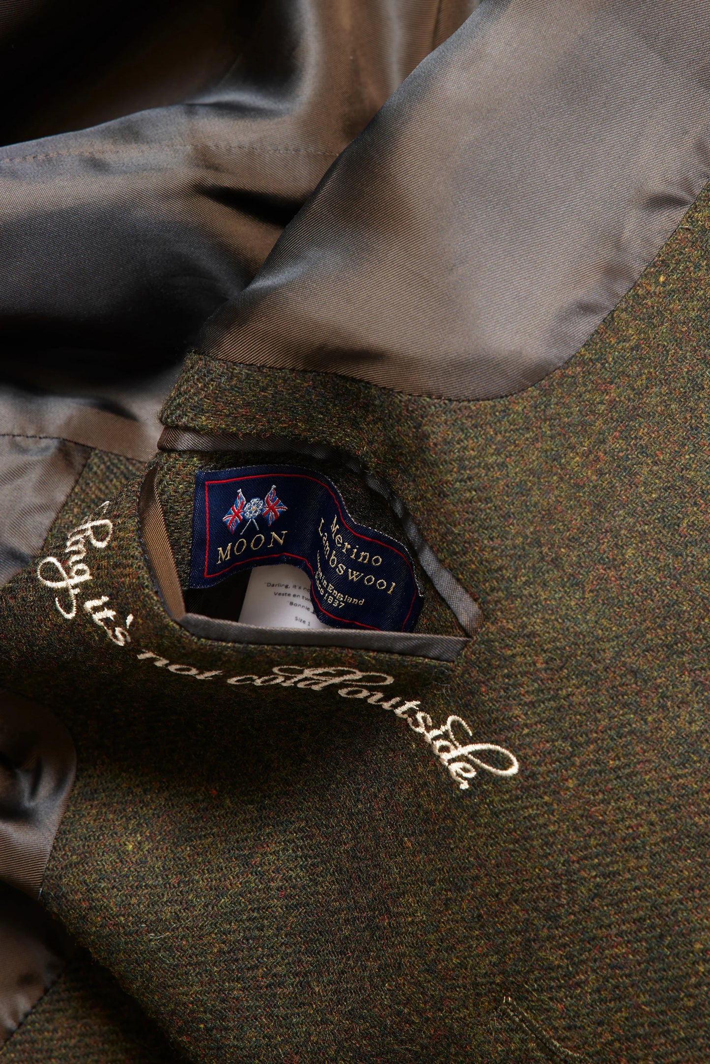 Veste en tweed MOON "Bonnie a" - aLORS online store