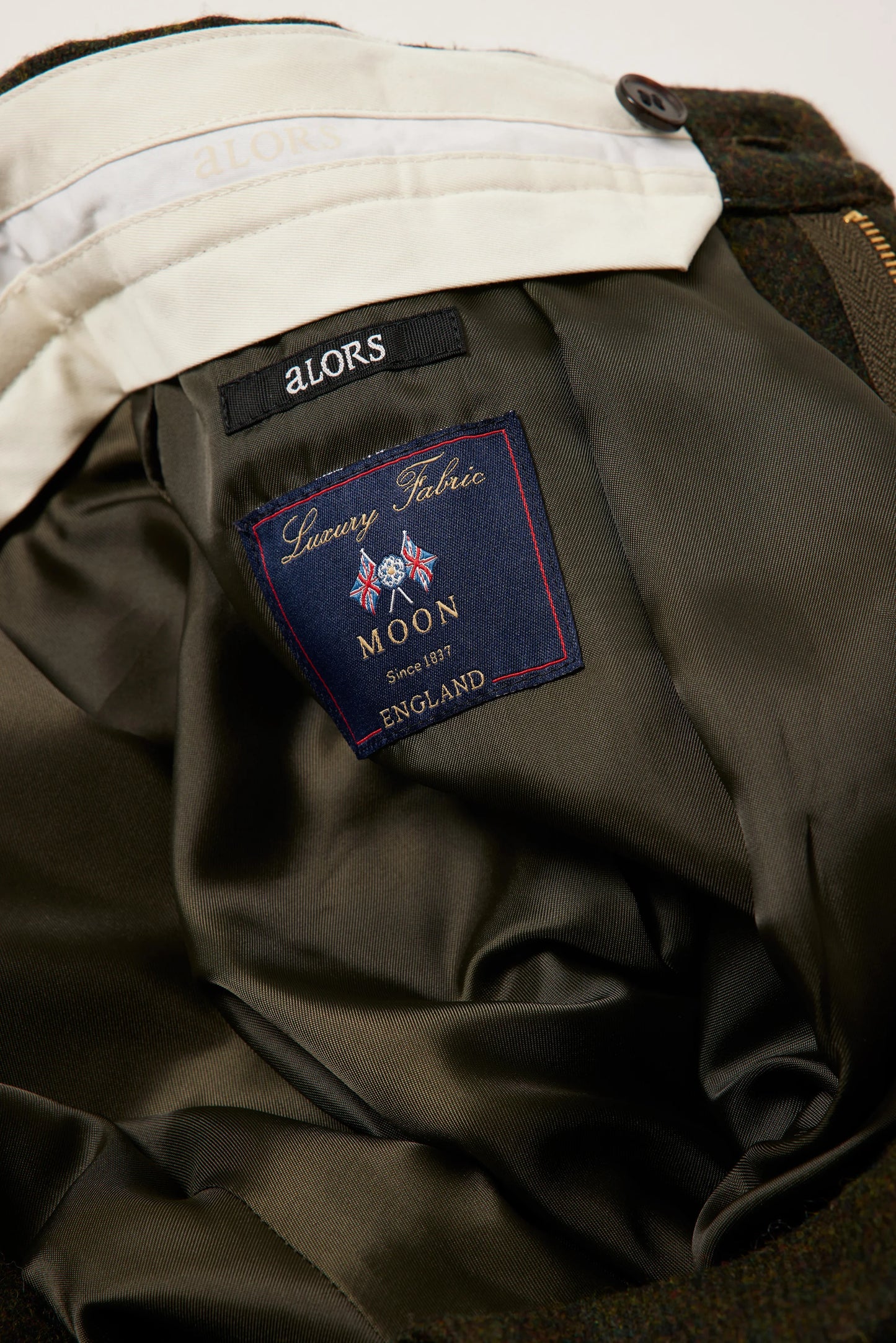 Pantalon fuselé en tweed MOON "Bonnie" - aLORS online store