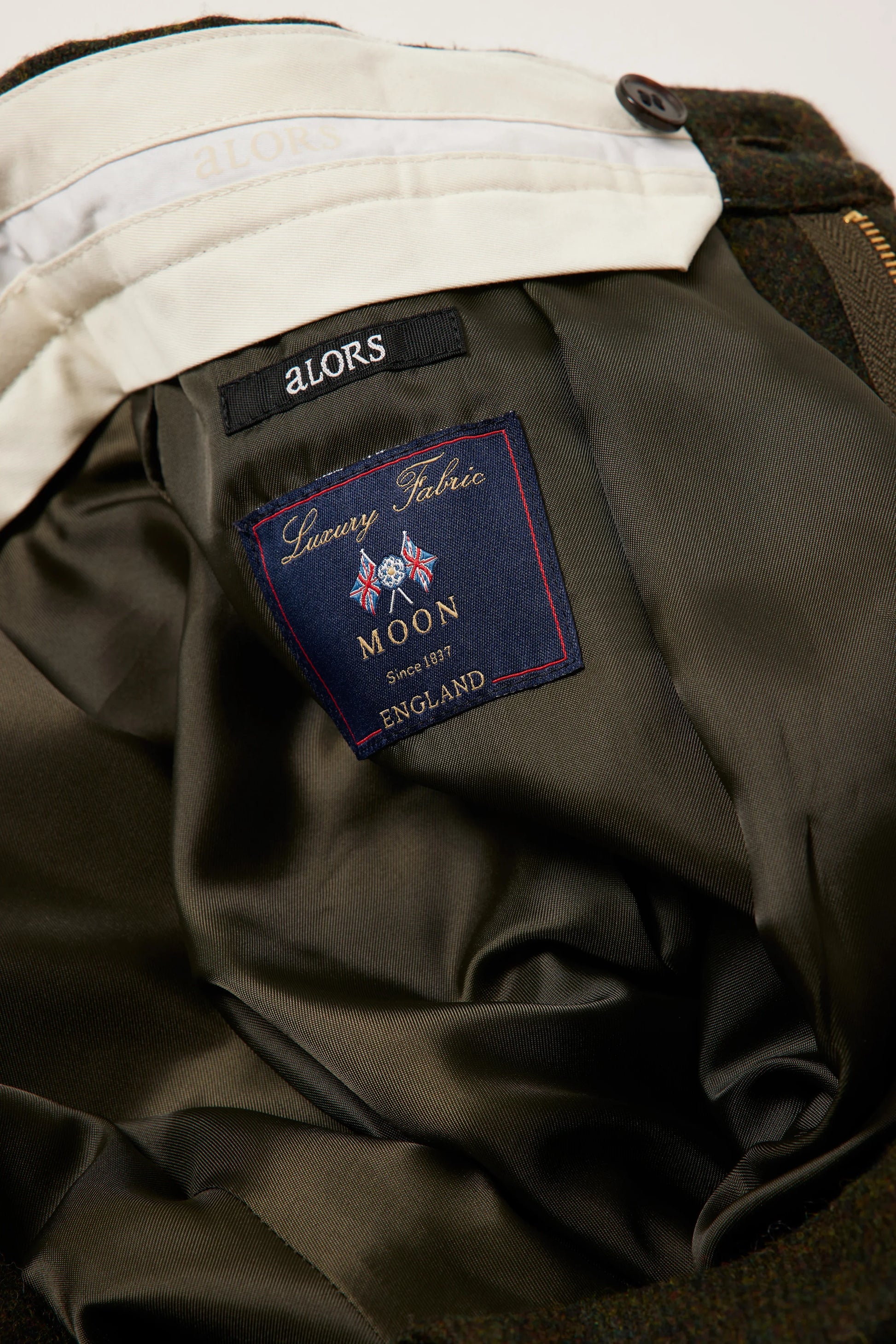 Pantalon fuselé en tweed MOON "Bonnie" - aLORS online store