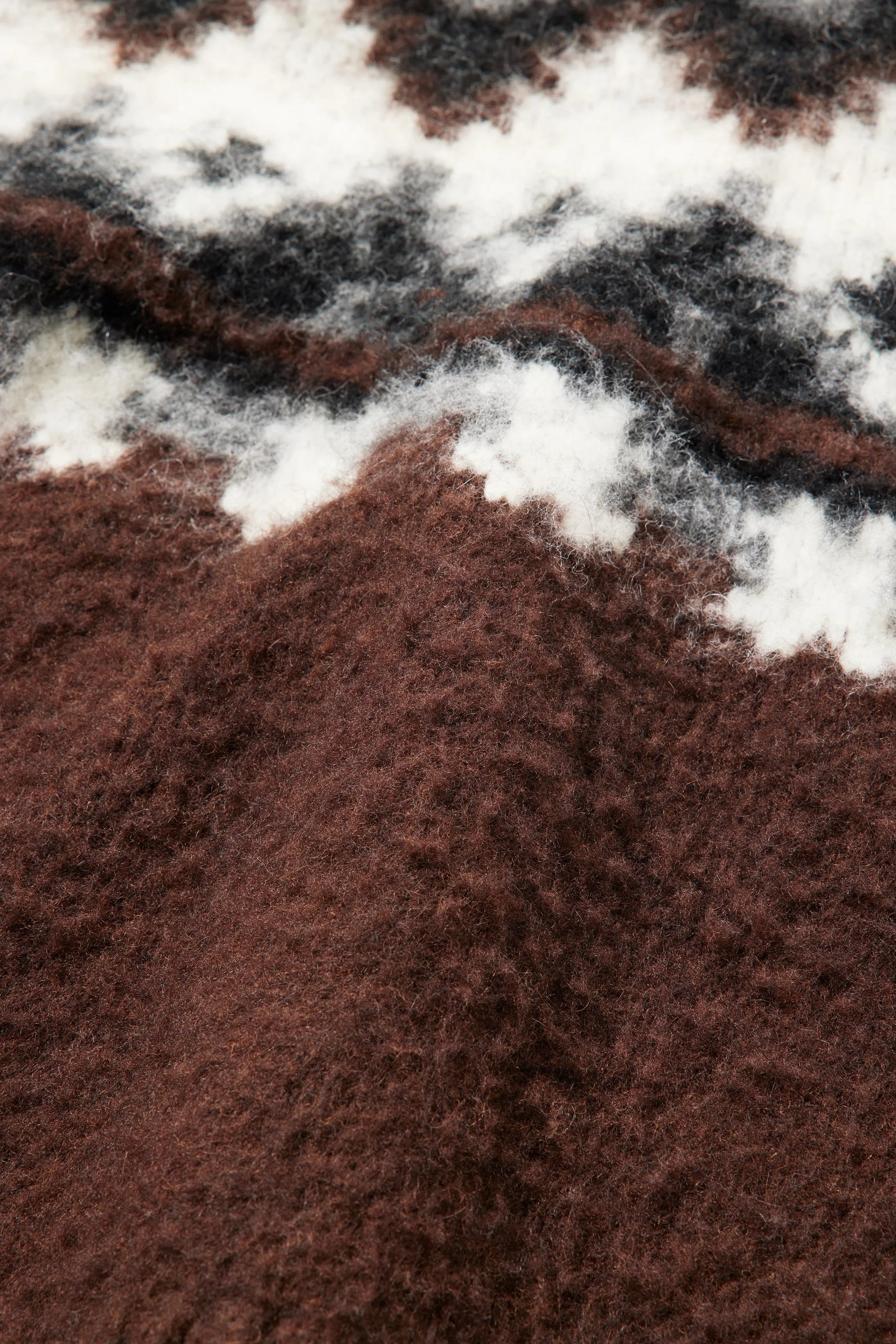 Gilet en tricot jacquard à fils tirés "Ériu" - aLORS online store