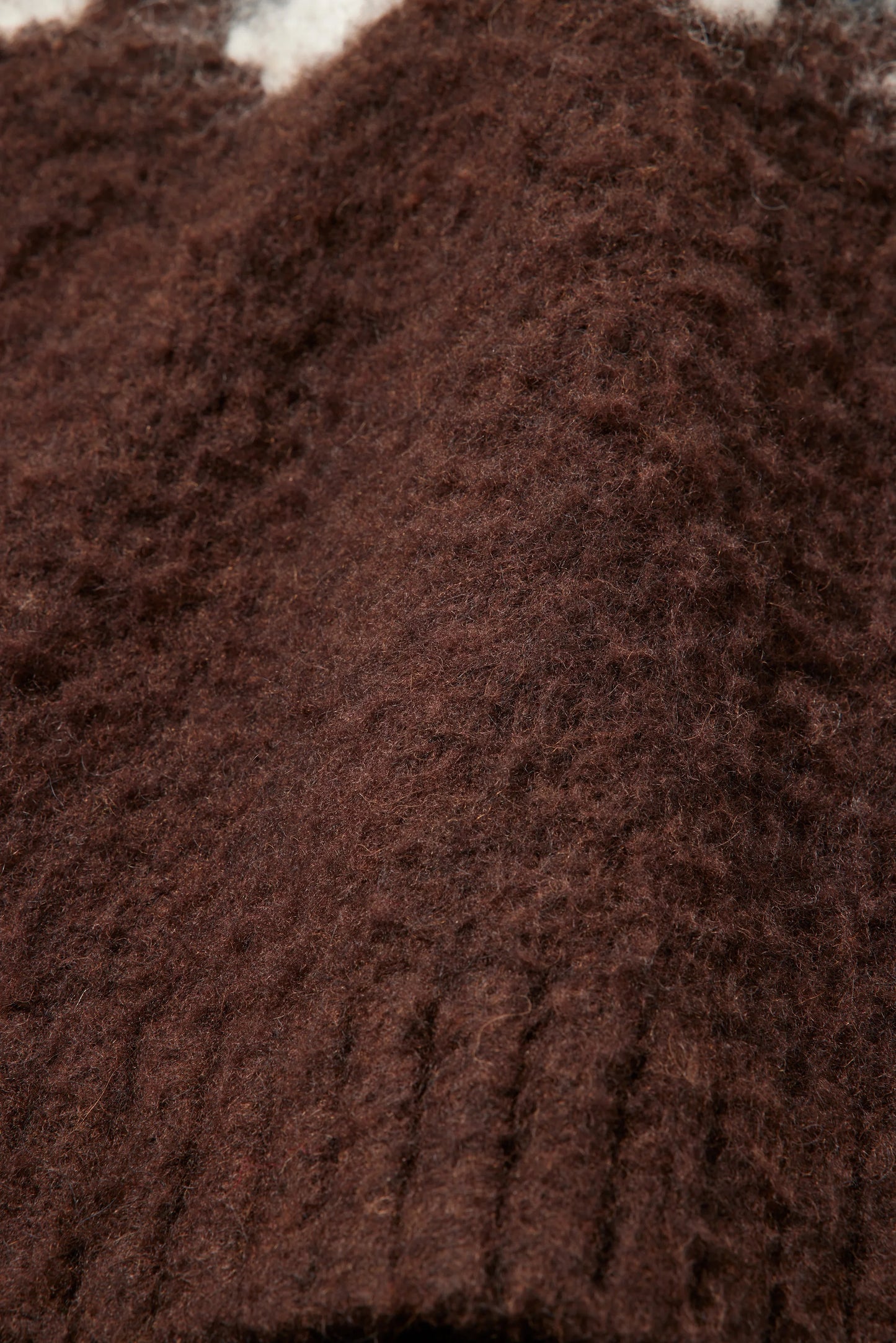 Gilet en tricot jacquard à fils tirés "Ériu" - aLORS online store