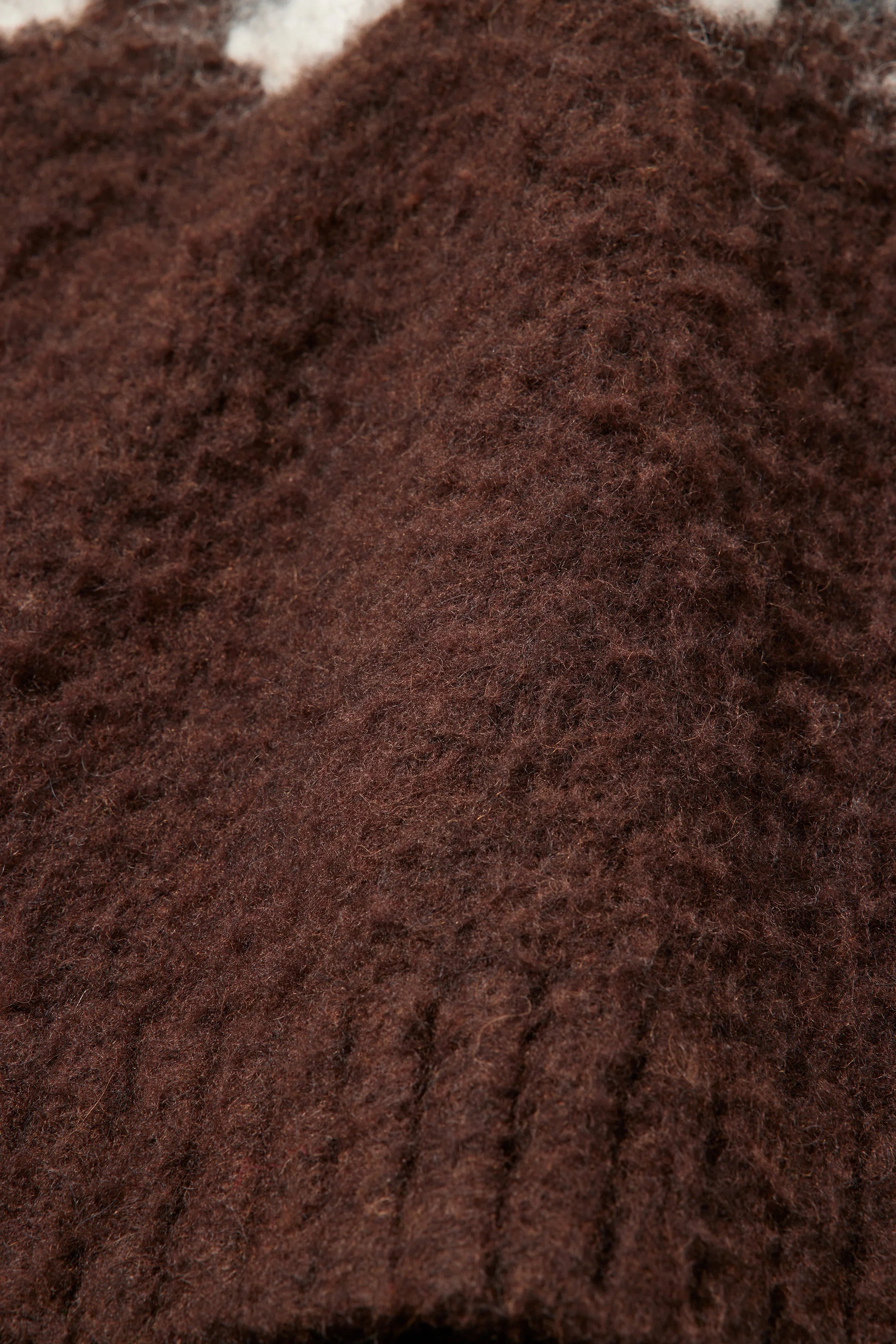 Gilet en tricot jacquard à fils tirés "Ériu" - aLORS online store