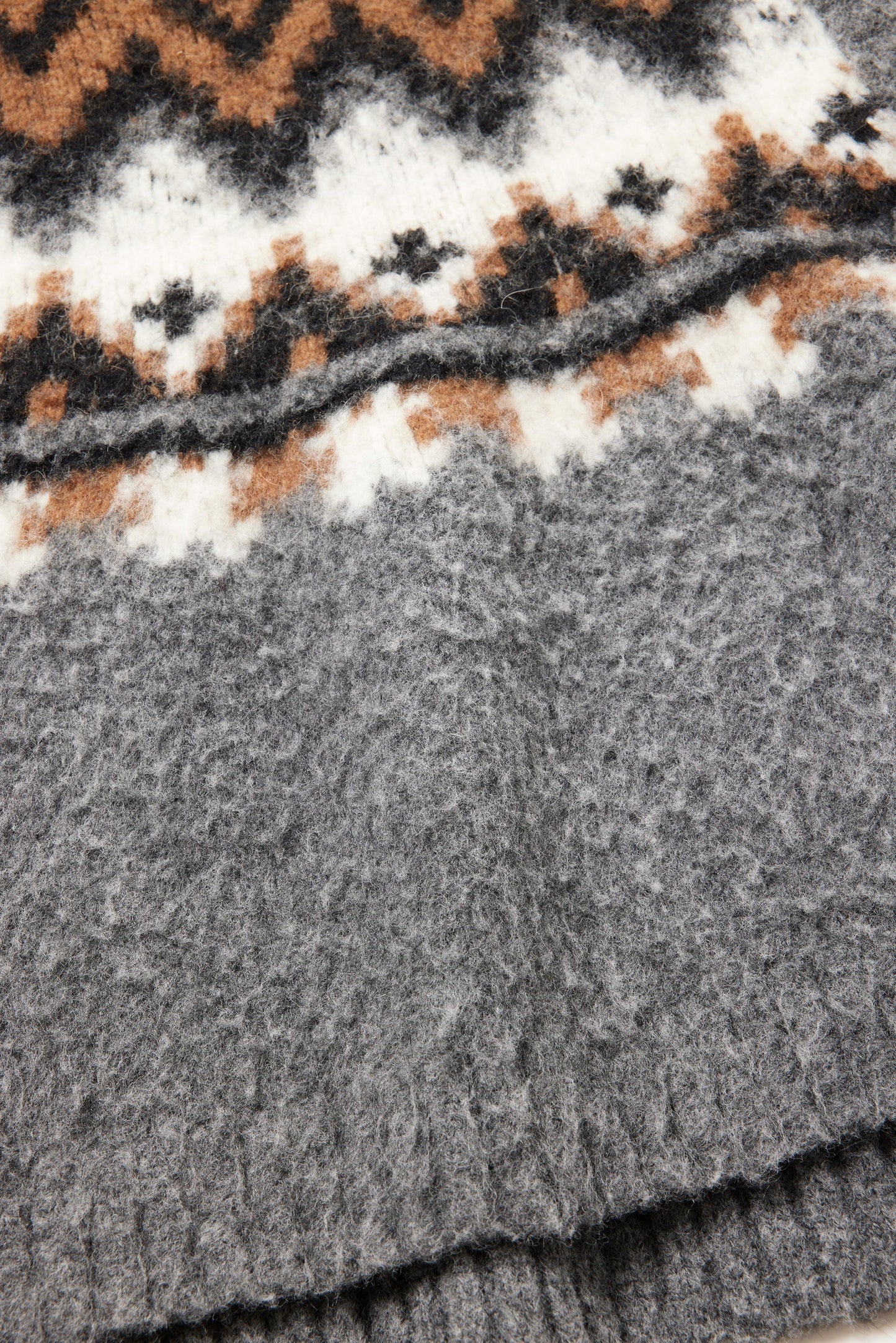 Gilet en tricot jacquard à fils tirés "Ériu" - aLORS online store