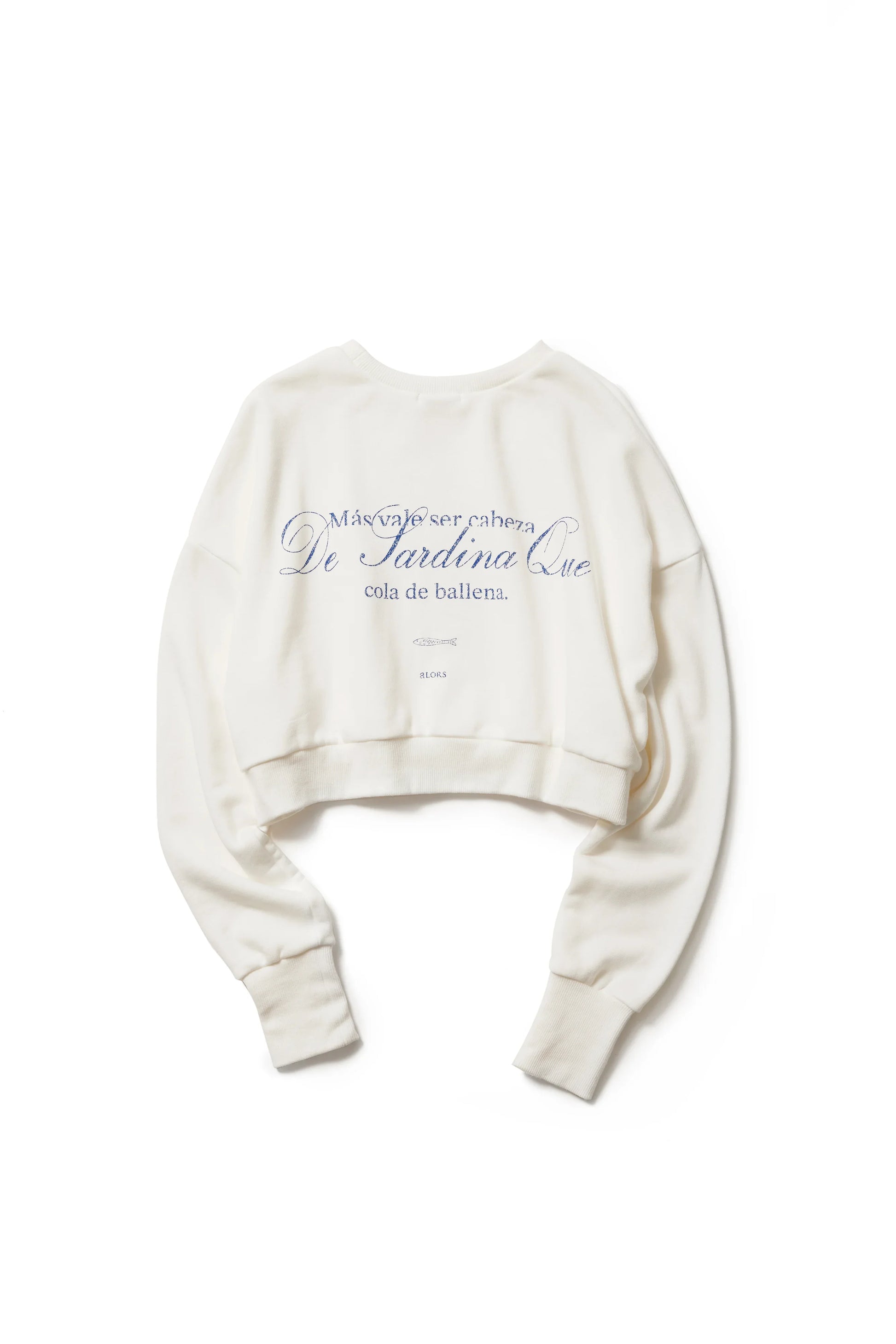 Sweat-shirt Sardina ホワイト - aLORS online store