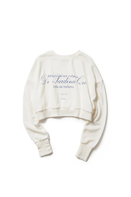 Sweat-shirt Sardina ホワイト - aLORS online store
