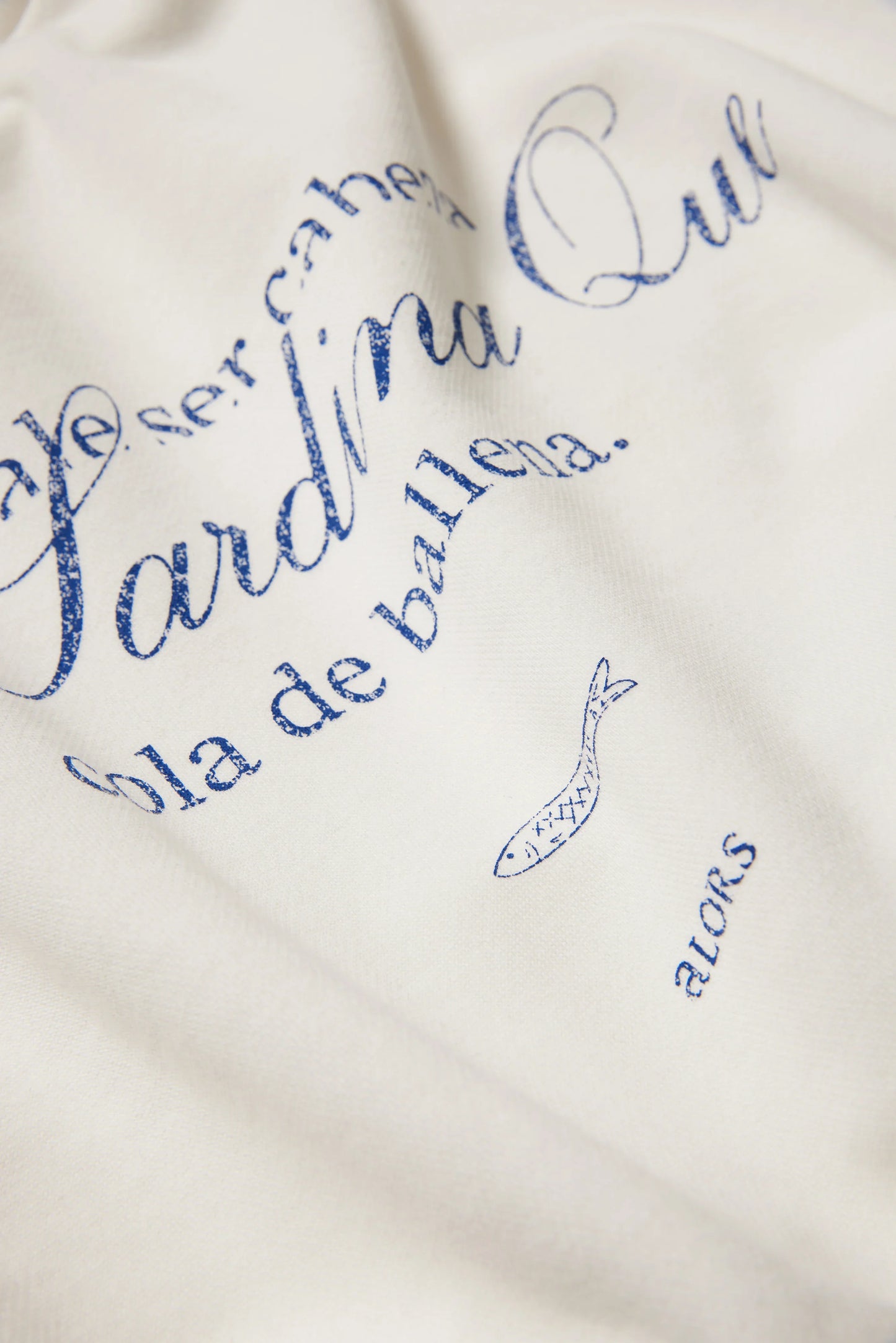 Sweat-shirt Sardina ホワイト - aLORS online store