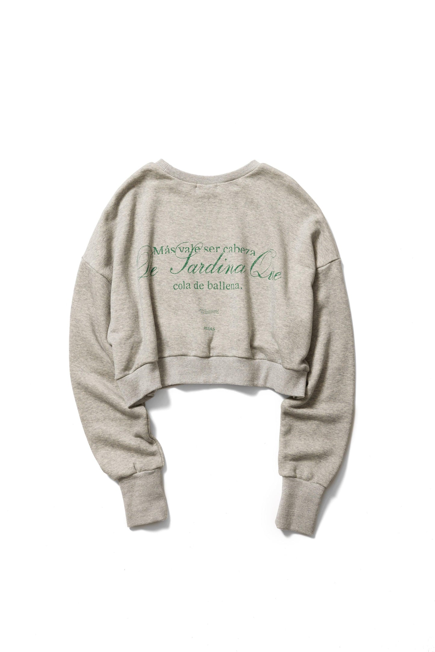 Sweat-shirt Sardina グレー - aLORS online store
