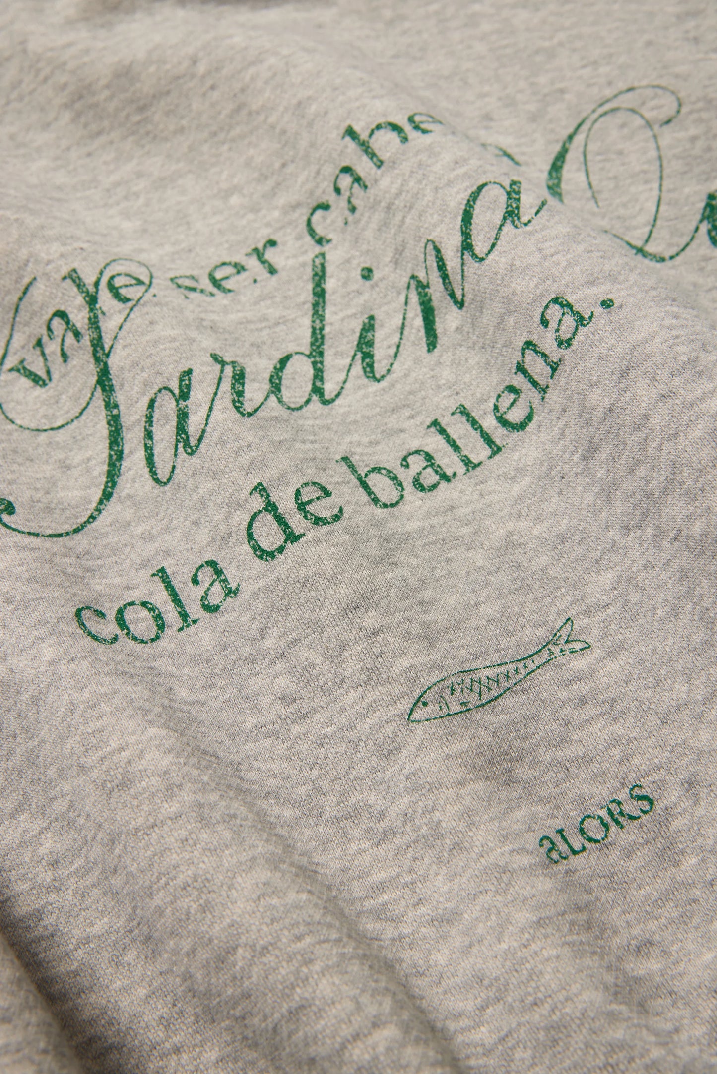 Sweat-shirt Sardina グレー - aLORS online store