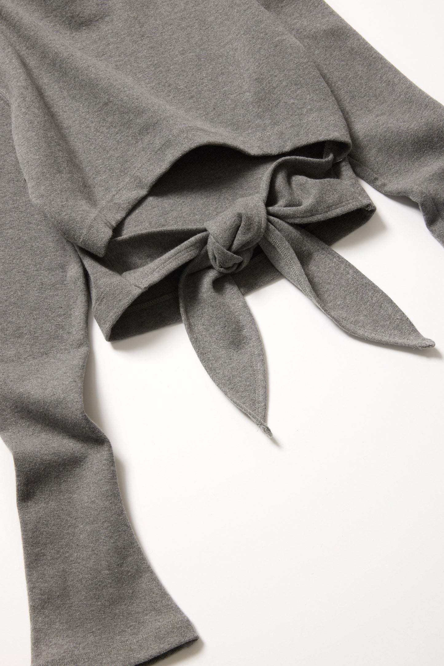 Haut court ouvert au dos Ondine グレー - aLORS online store