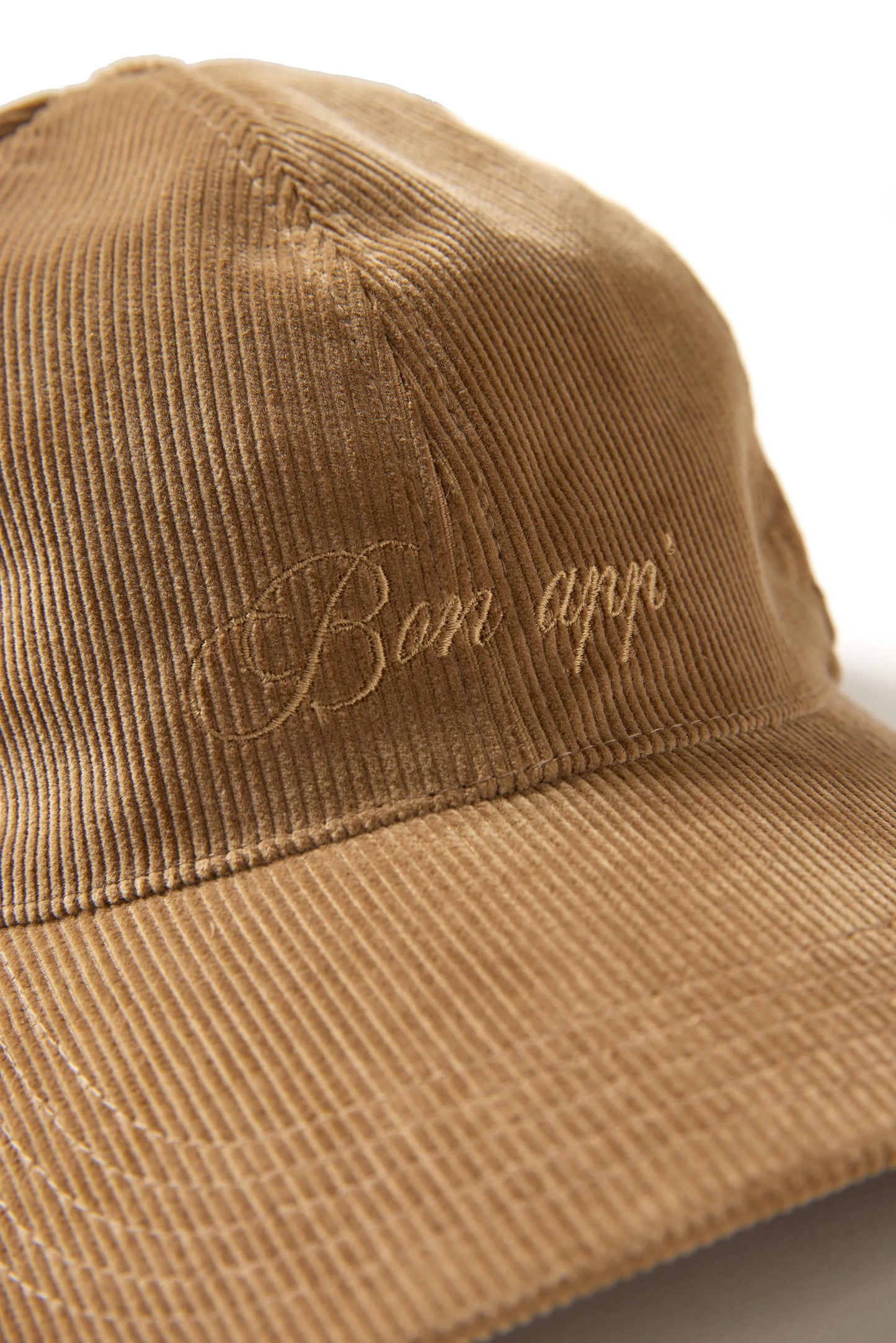 Casquette en velours côtelé Bon app'　キャメル　 - aLORS online store