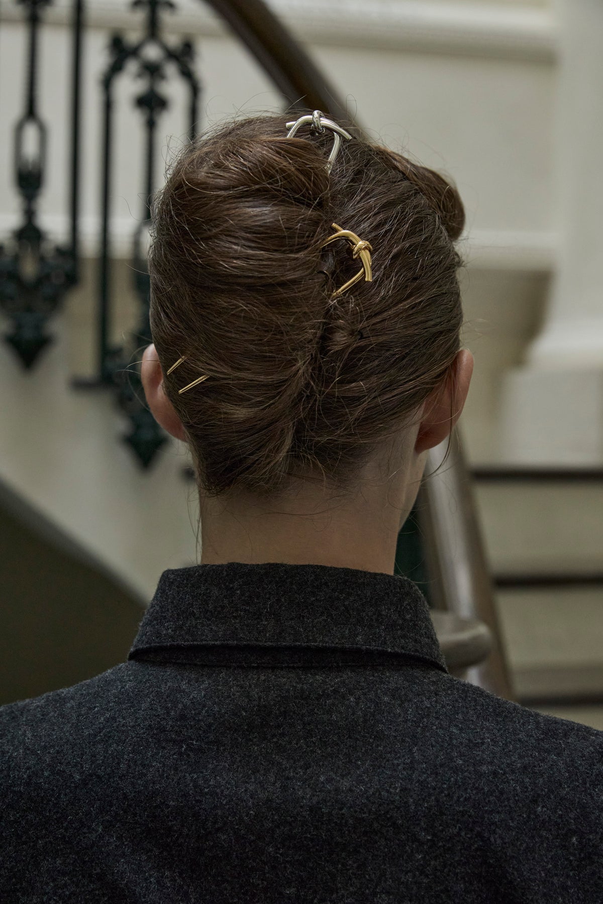 aLORS Select【CLOW ATELIER】The Knot French Pin × 1　GOLD