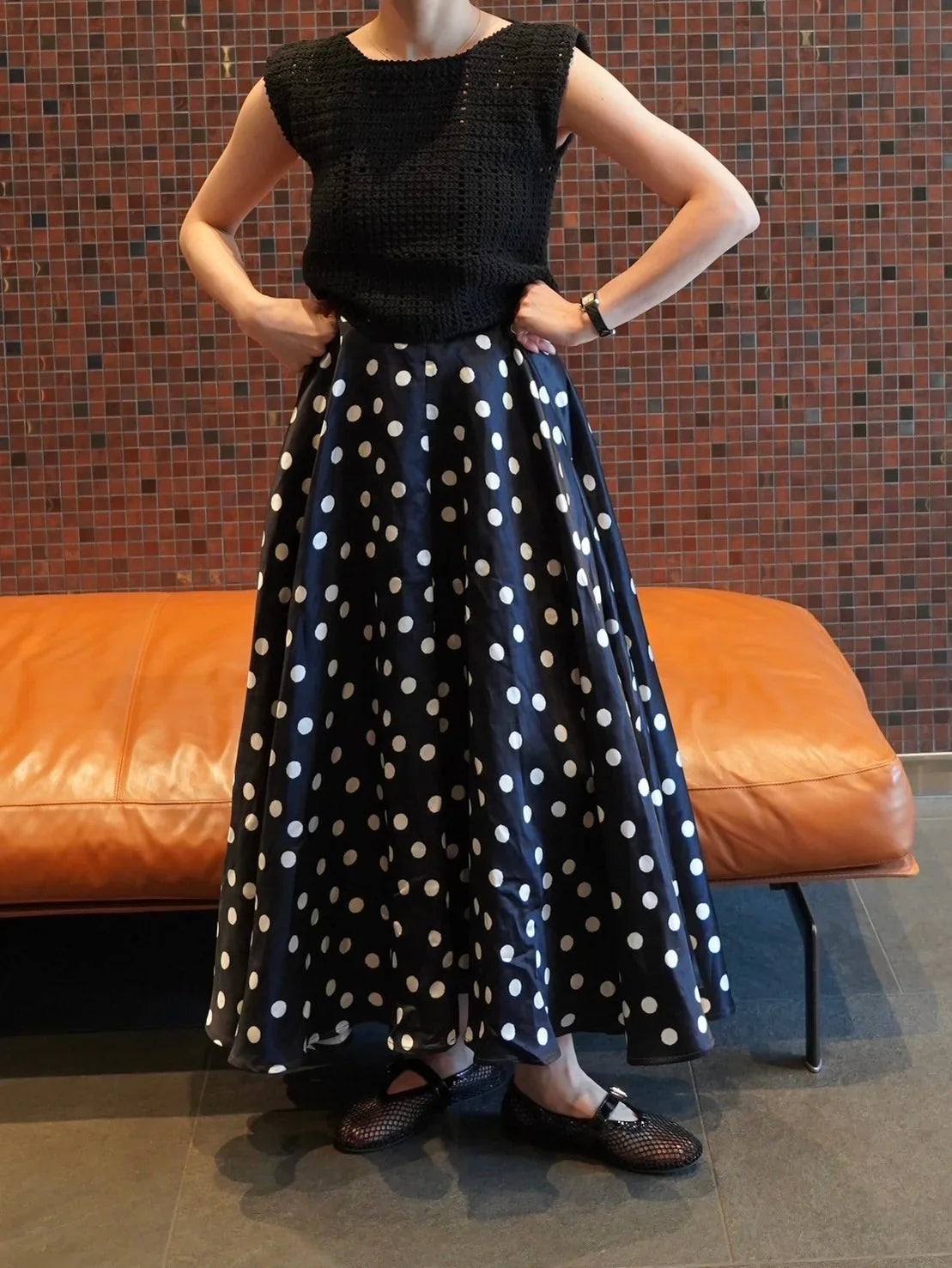 Jupe Cocinelle ブラック - aLORS online store