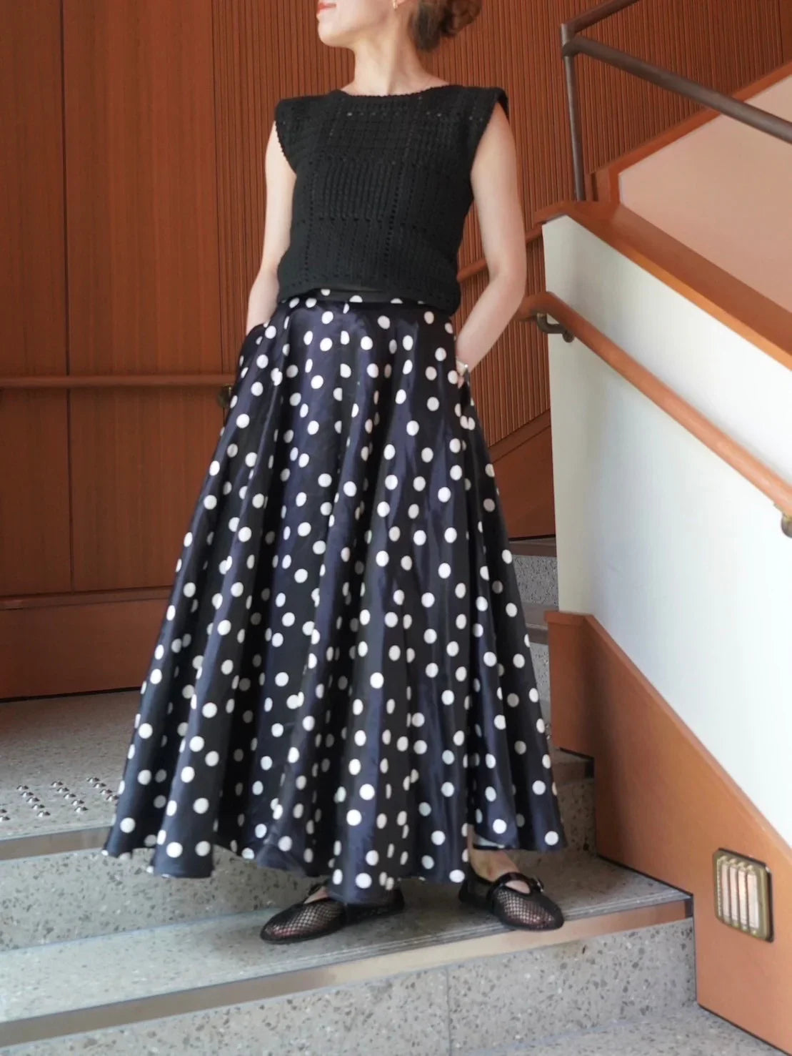 Jupe Cocinelle ブラック - aLORS online store