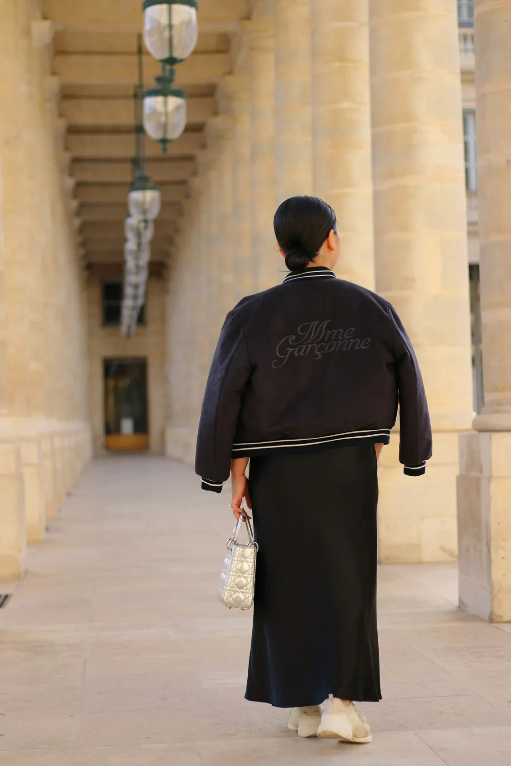 Blouson【Gabi-ガビ-】Dark Charcoal Gray - aLORS online store