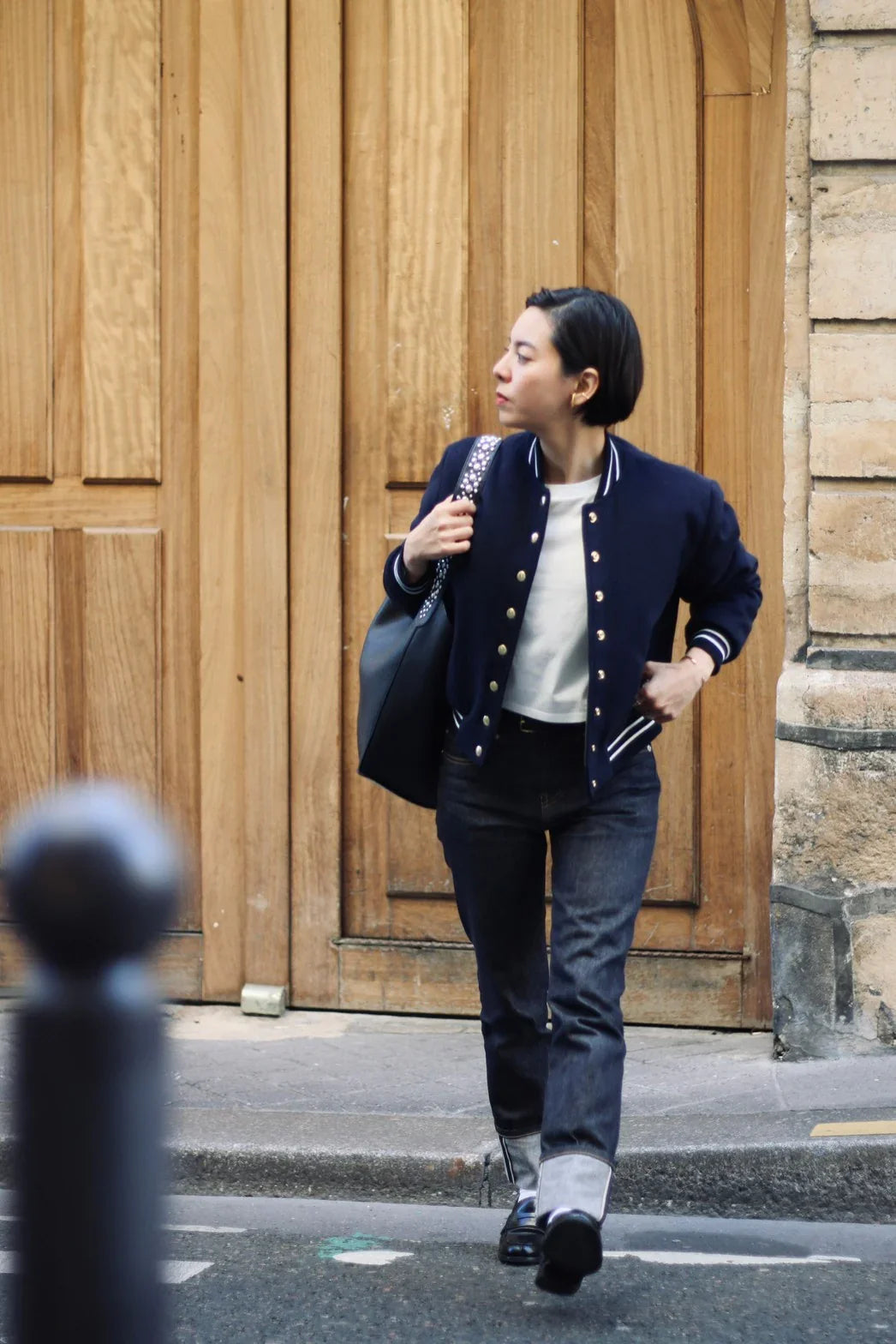 Blouson【Gabi-ガビ-】DarkNavy - aLORS online store