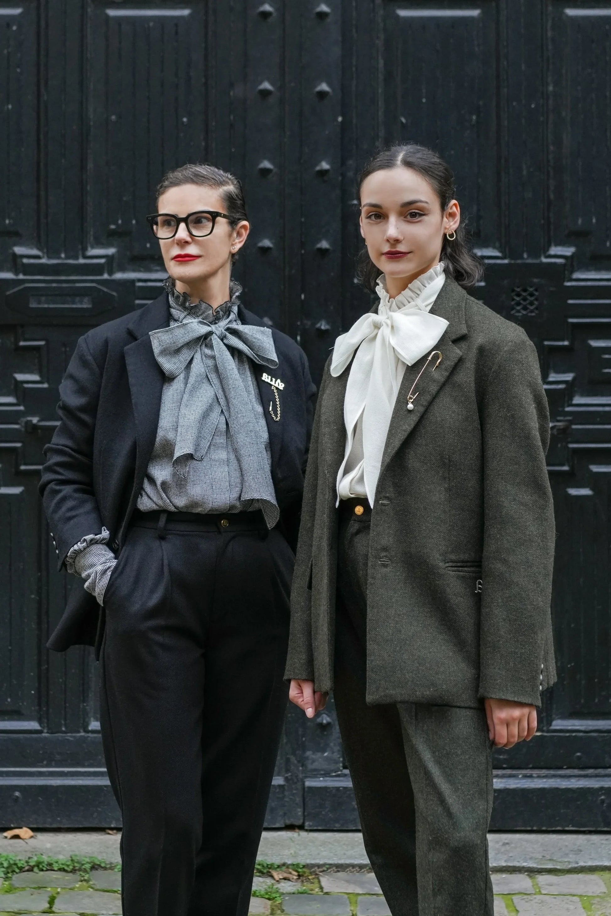 Blouse à volants et nœud papillon "Lilly"　 - aLORS online store