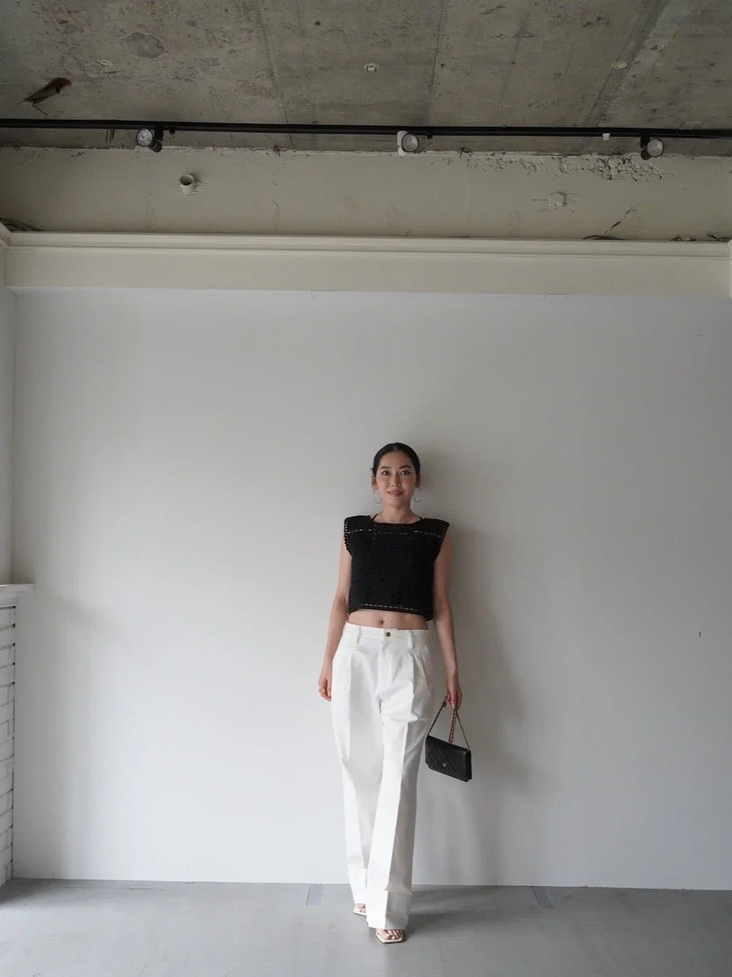 Pantalon chino 【a】ホワイト - aLORS online store