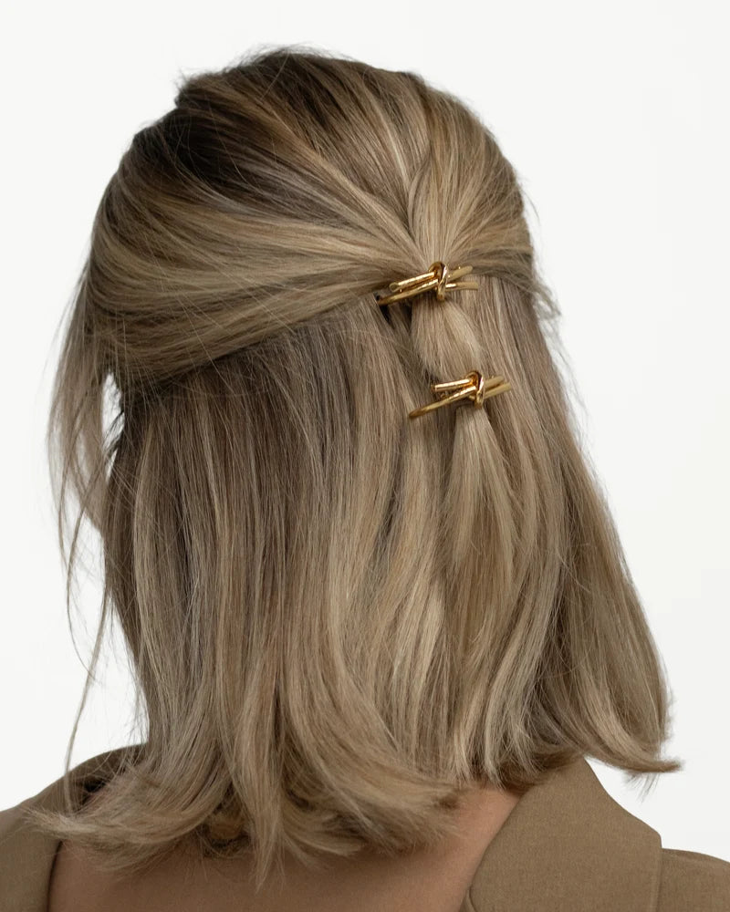 aLORS Select【CLOW ATELIER】The small Knot × 1　Gold/ Black
