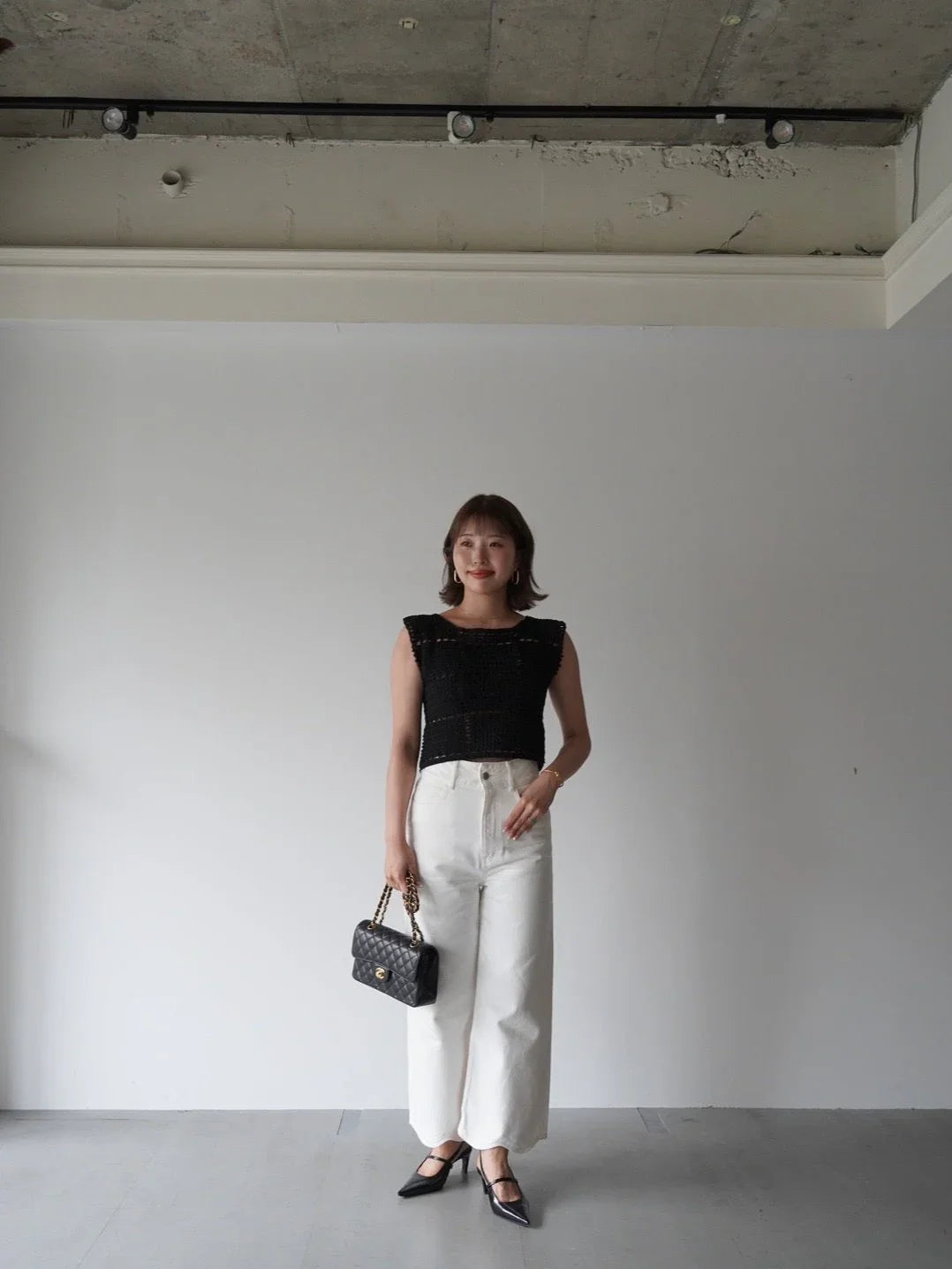 Pantalon chino 【a】ホワイト - aLORS online store